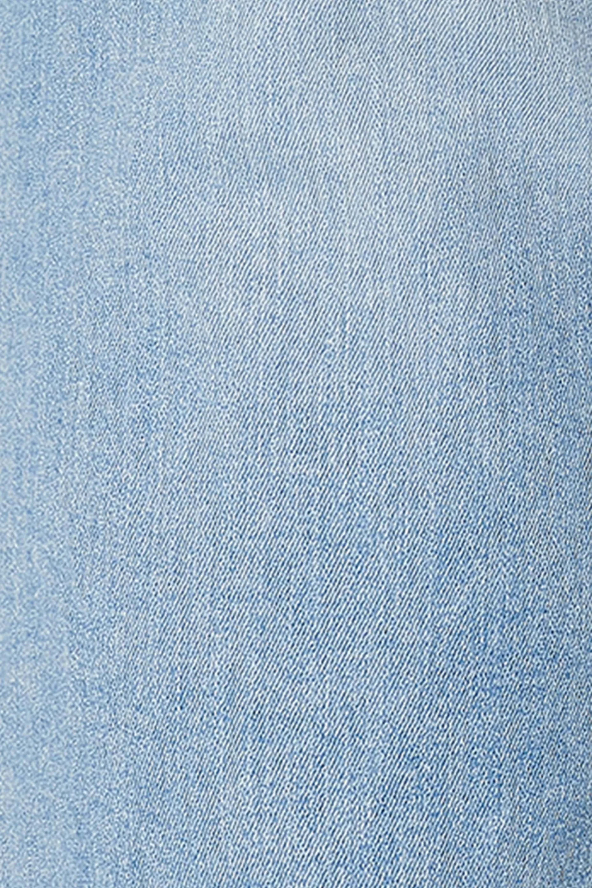Jeans-Bermuda mit Überbauchbund-ESPRIT Hot