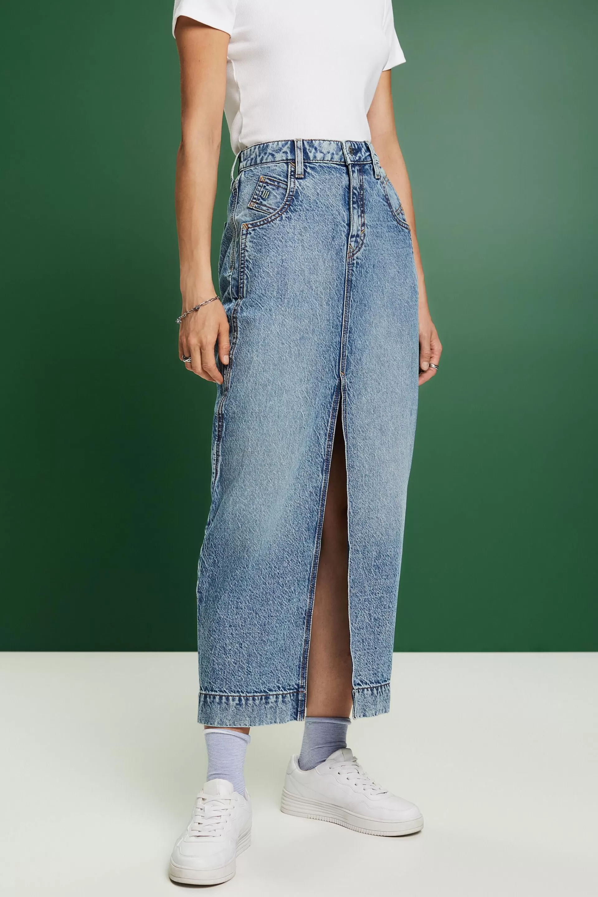 Jeansrock in Maxilänge-ESPRIT Flash Sale