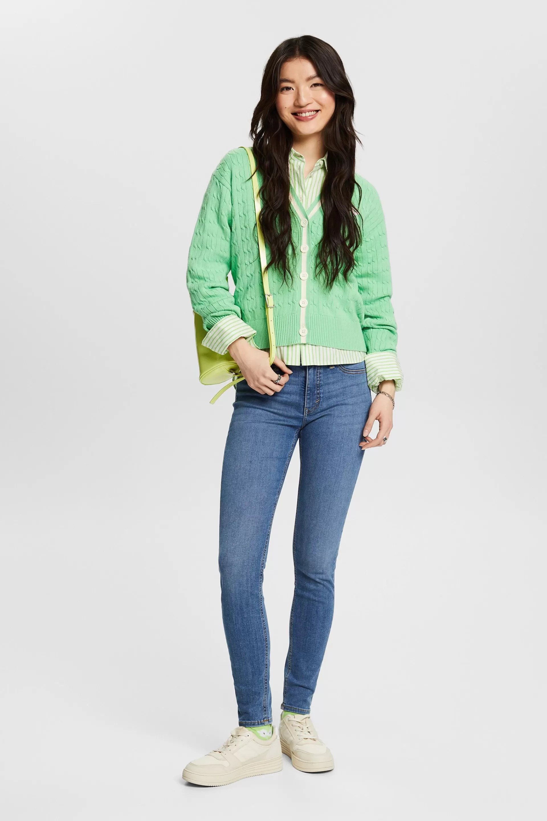 Jeggings mit mittlerer Bundhöhe-ESPRIT Sale