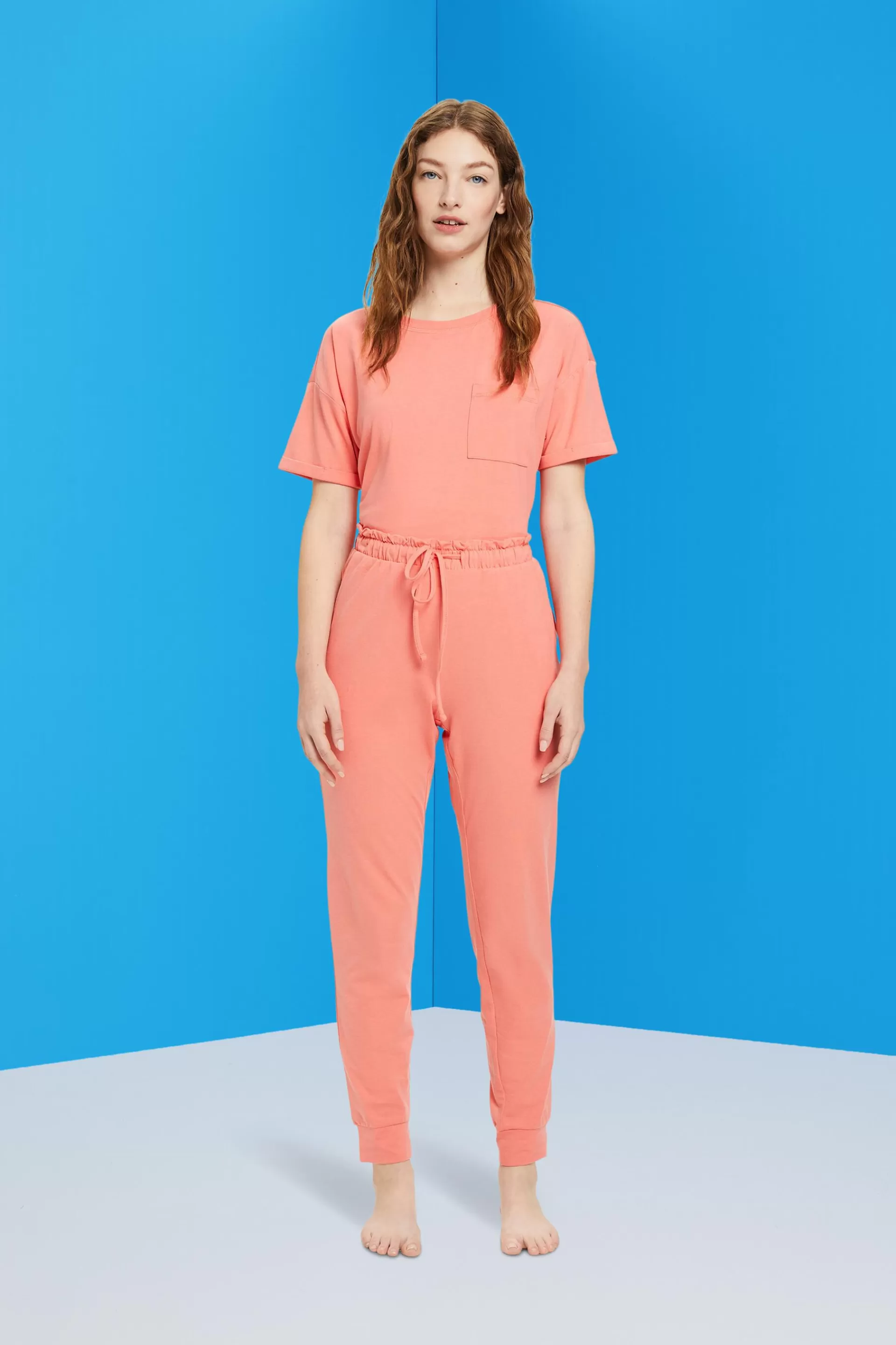 Jerseyhose mit Gummibund-ESPRIT Store