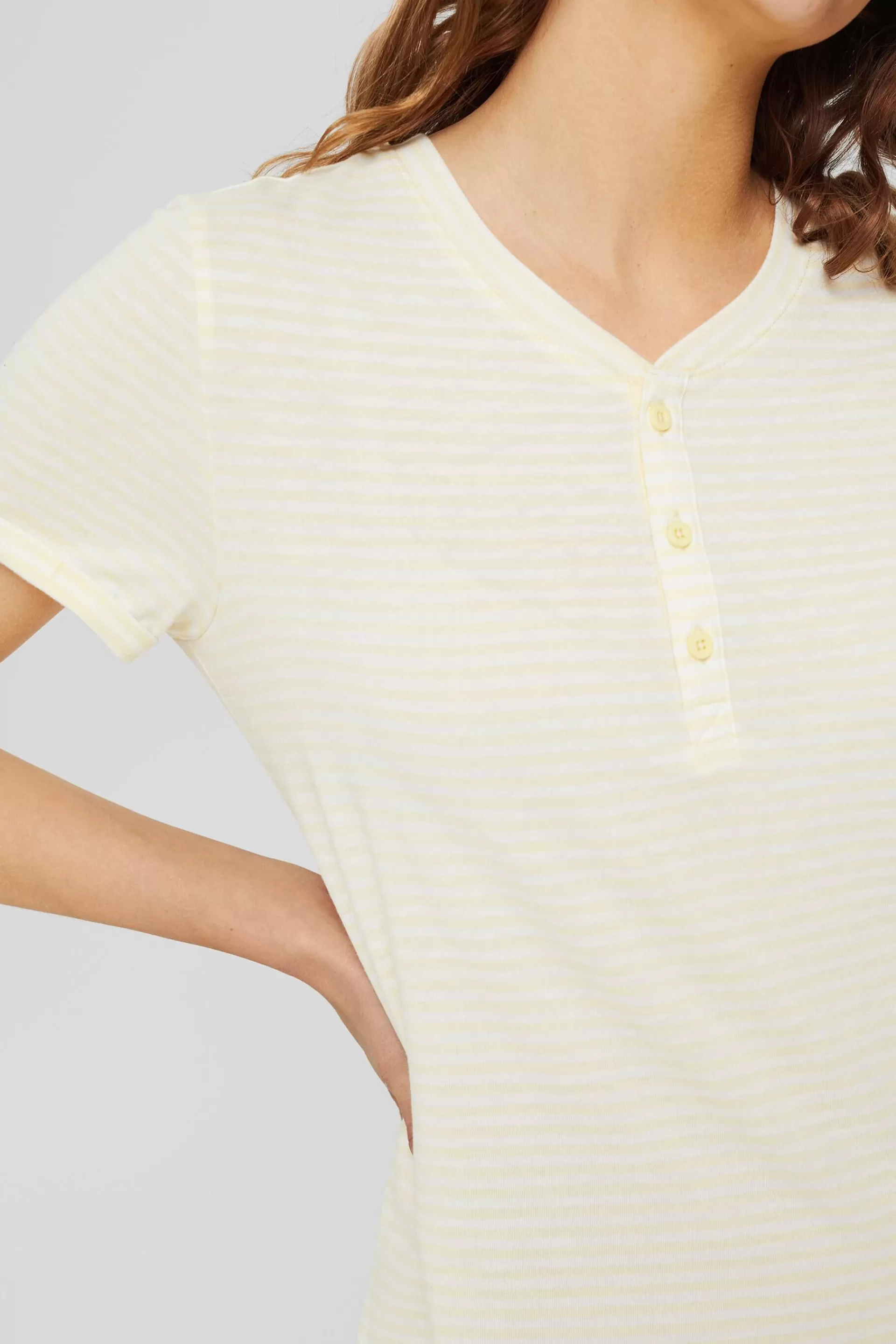 Jersey-Nachthemd, Bio-Baumwoll-Mix-ESPRIT Clearance