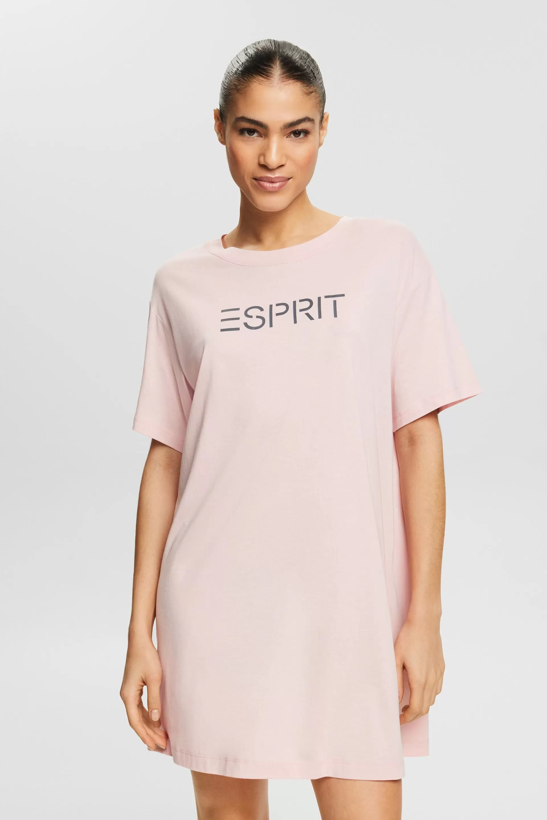 Jersey-Nachthemd mit Logo-ESPRIT Best Sale