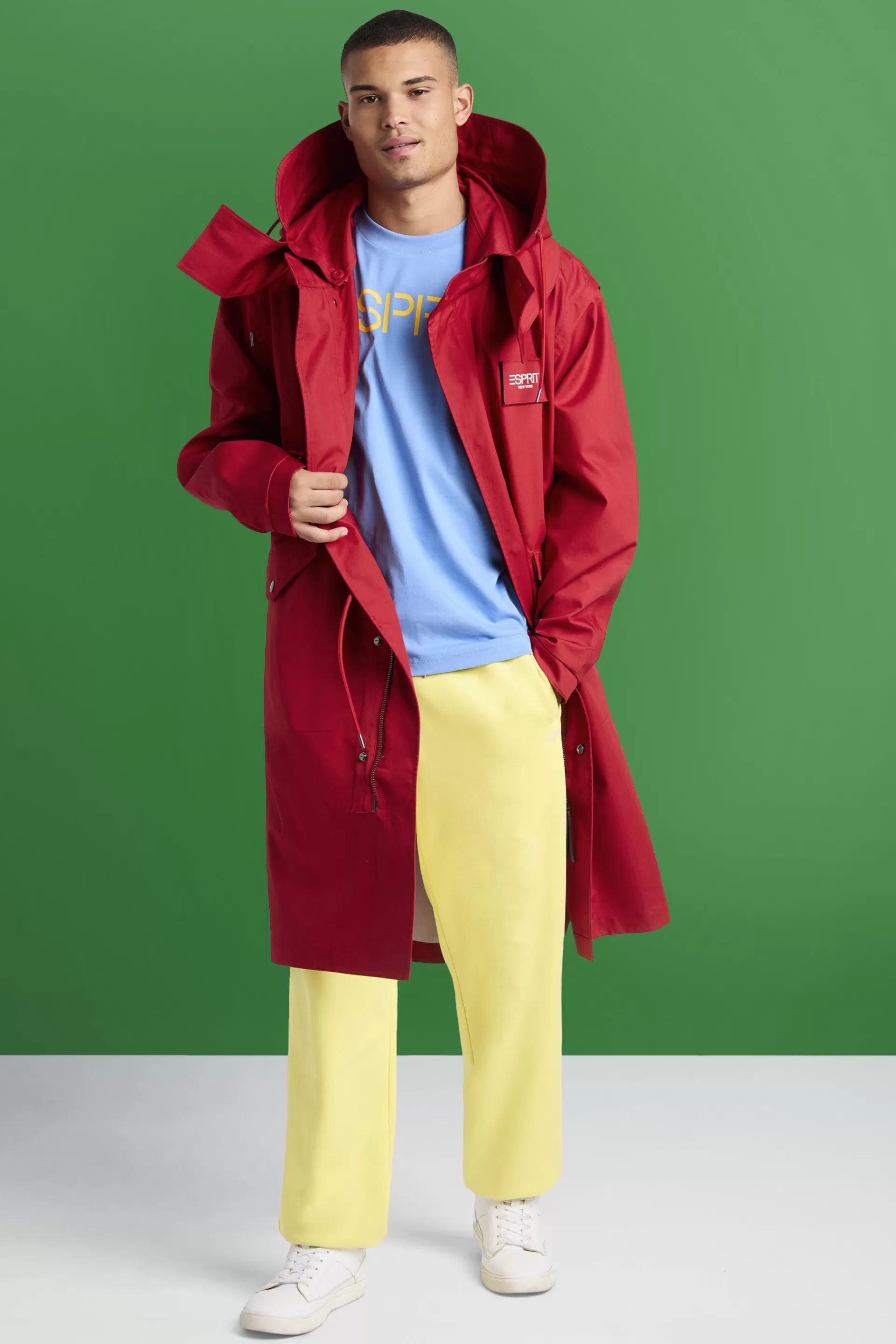 Kapuzen-Parka mit abnehmbaren Ärmeln-ESPRIT Best Sale