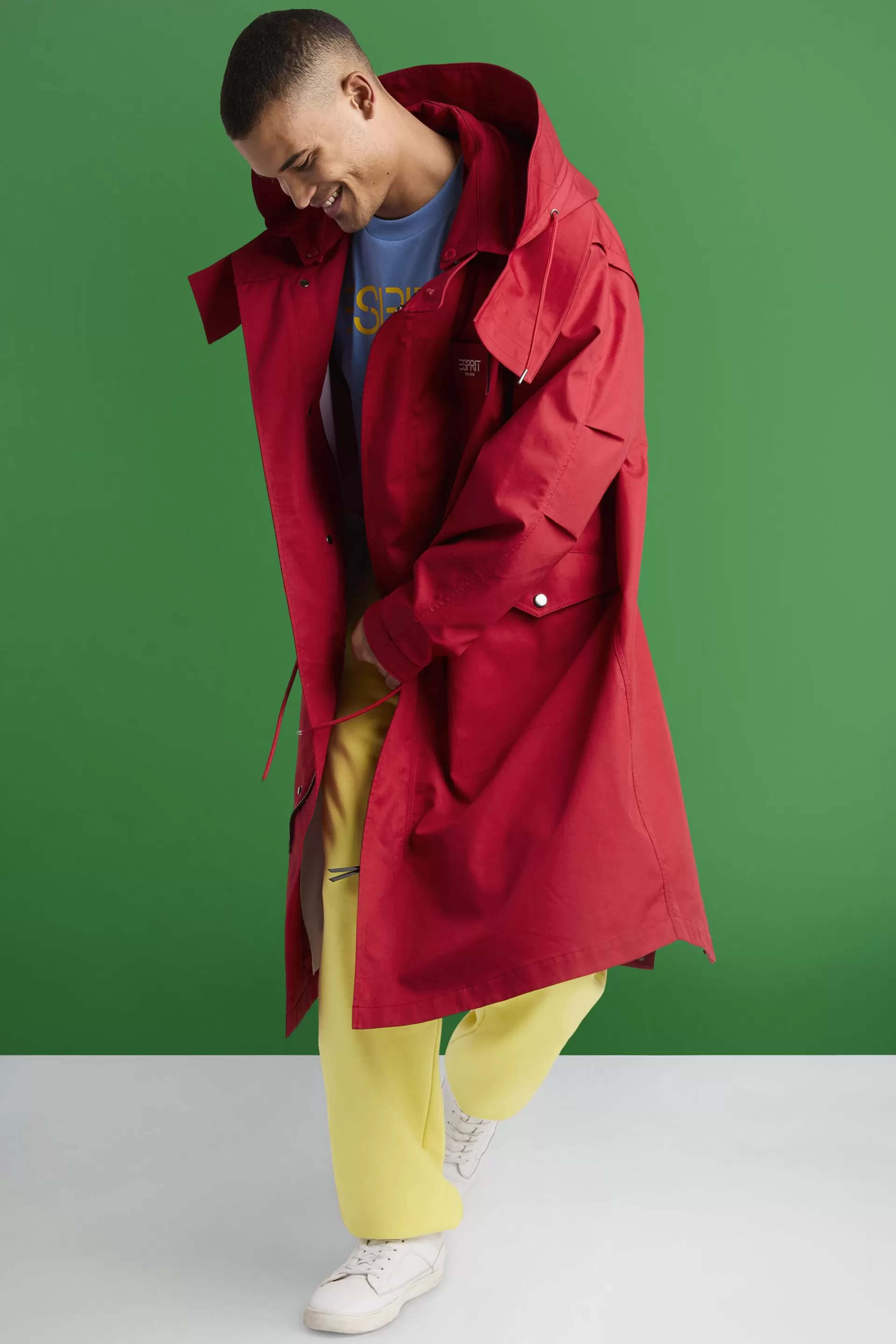 Kapuzen-Parka mit abnehmbaren Ärmeln-ESPRIT Best Sale
