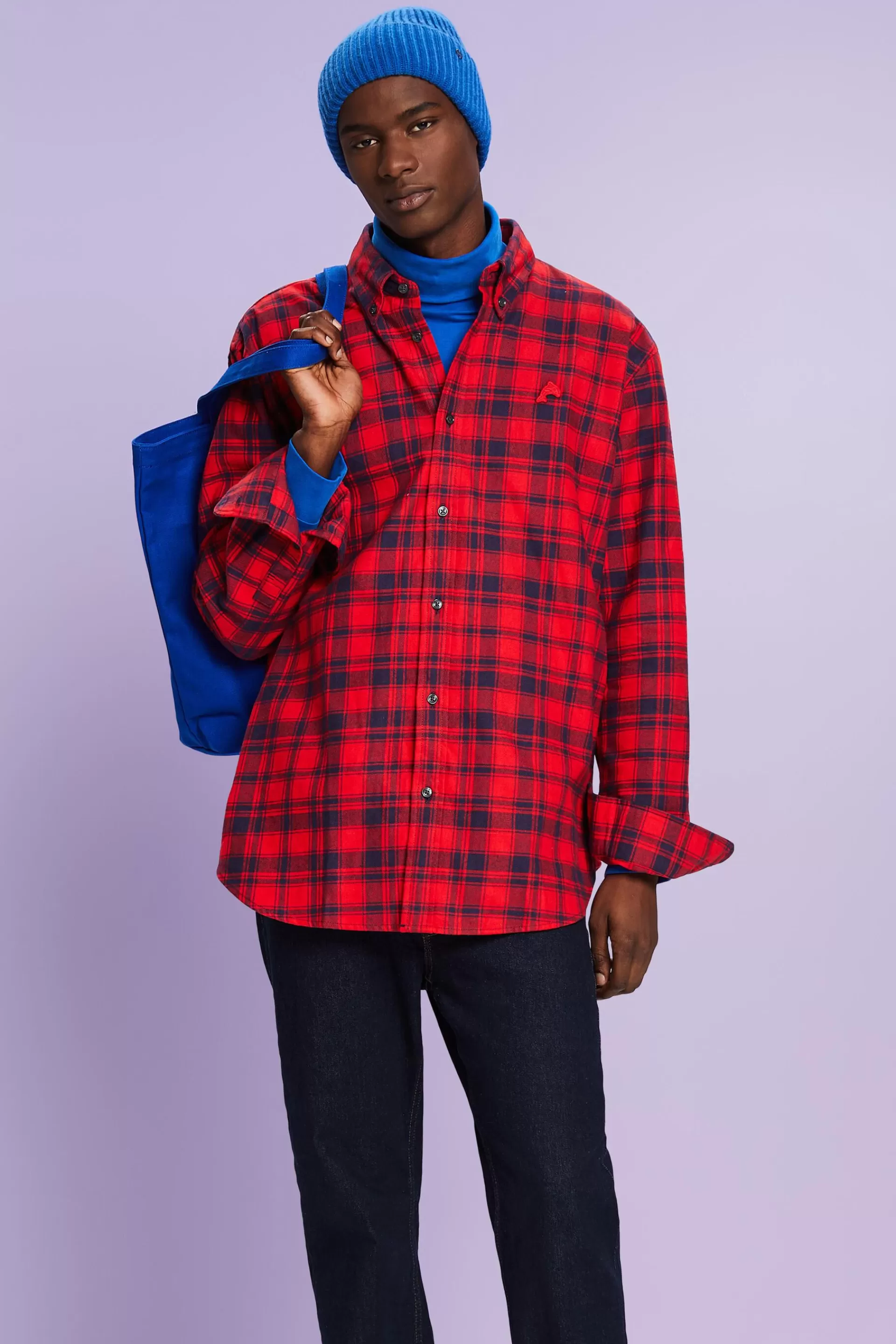 Kariertes Flanellhemd-ESPRIT Shop