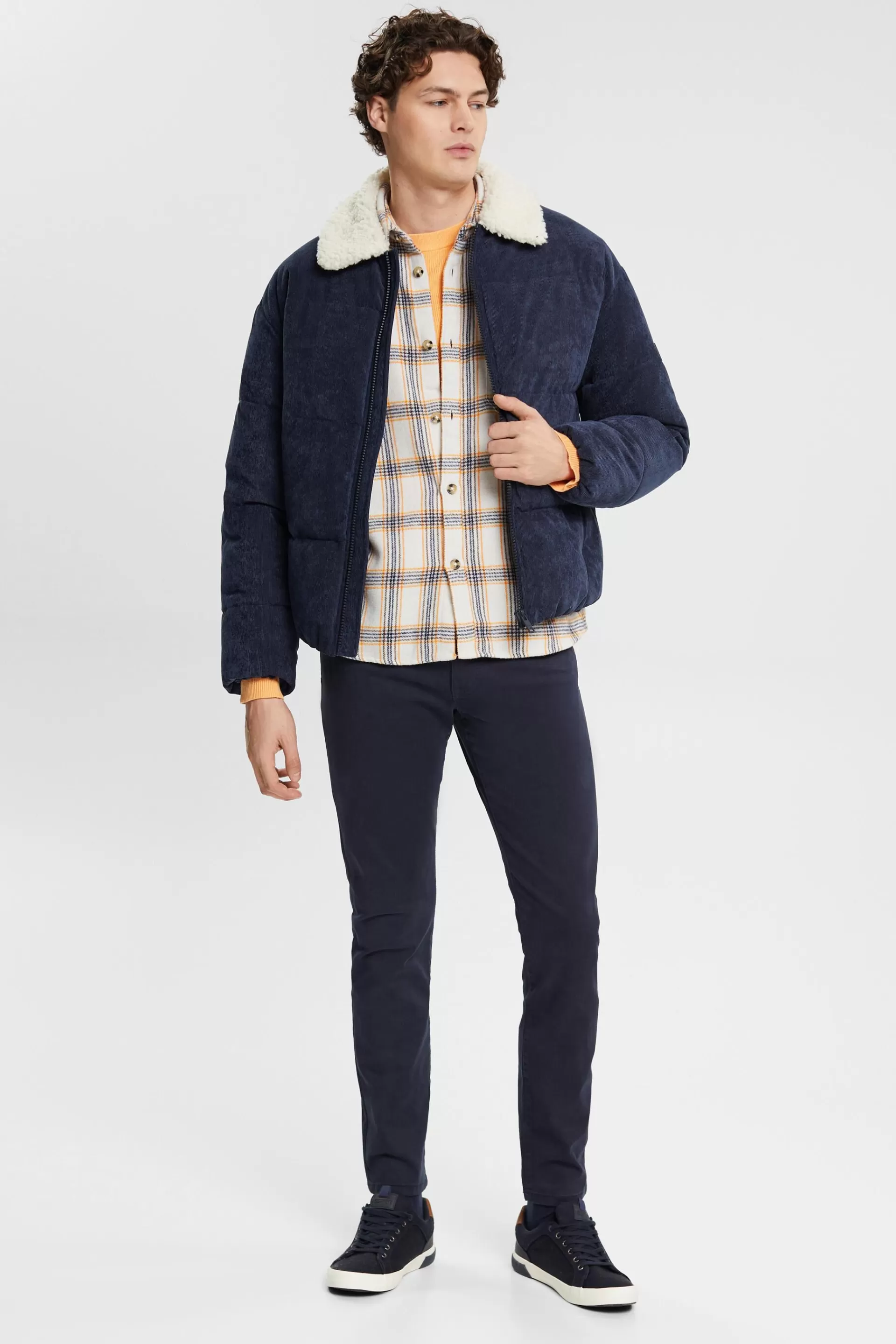 Kariertes Overshirt-ESPRIT Hot