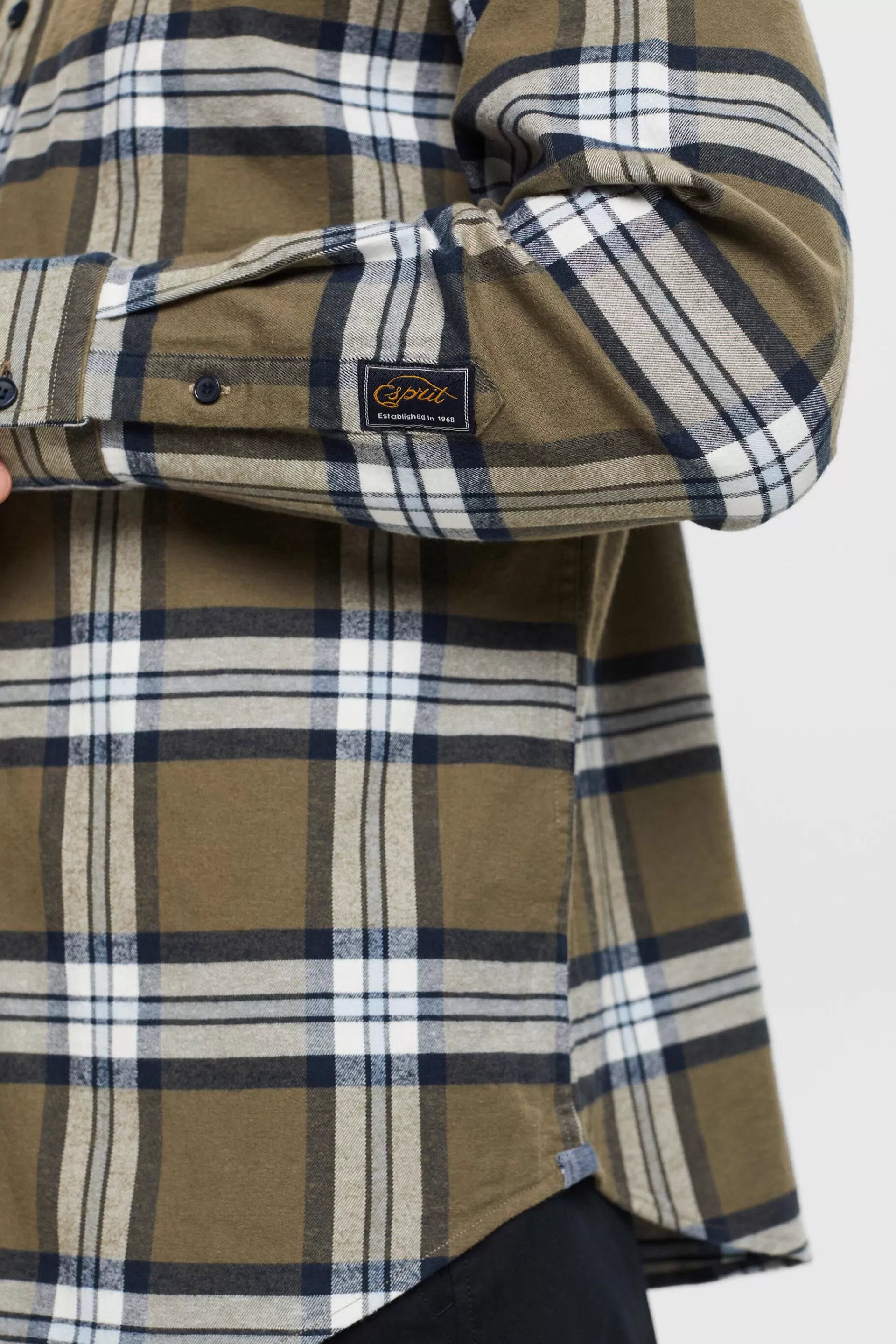 Karohemd aus Flanell-ESPRIT Cheap