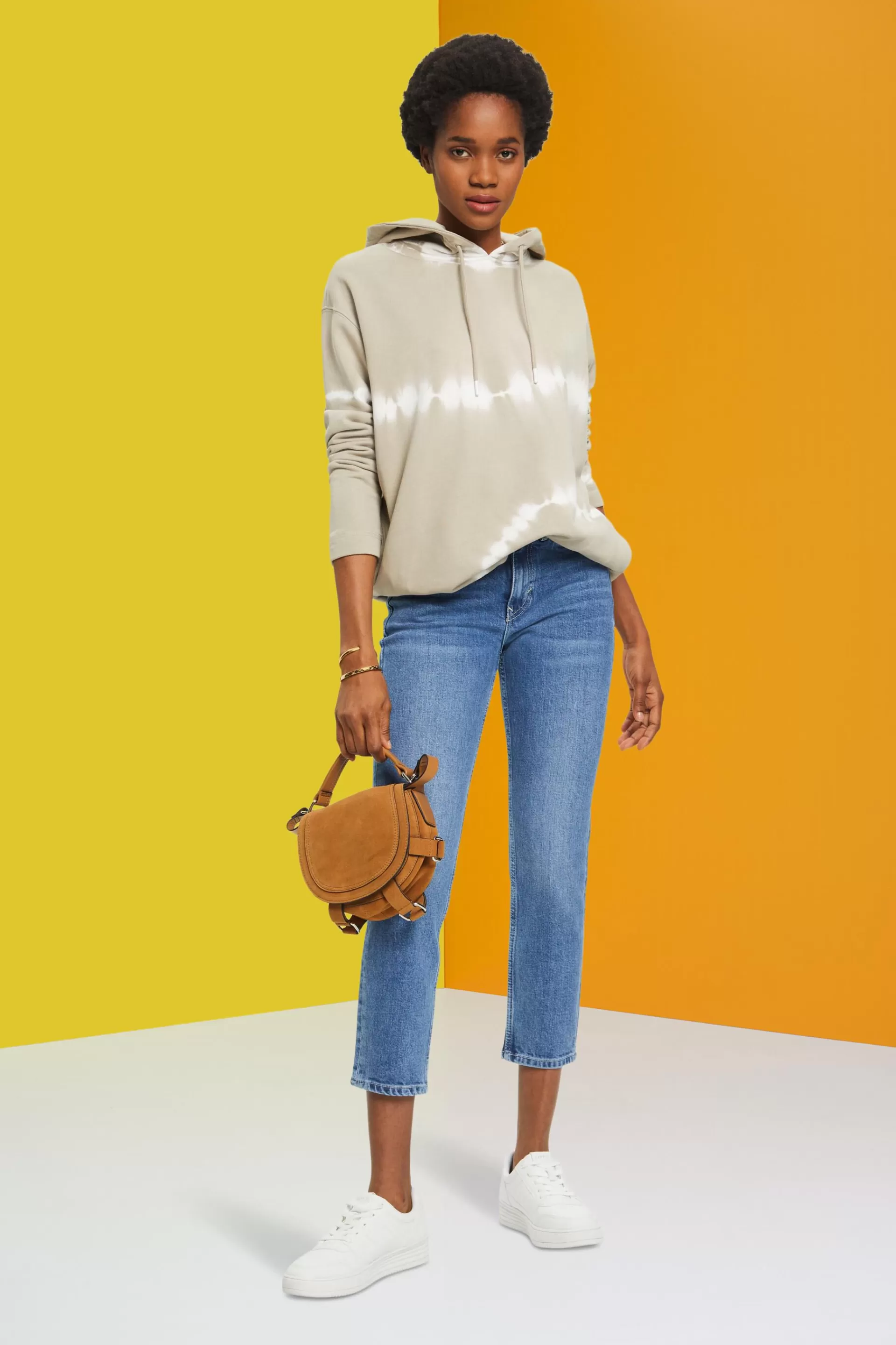 Kick Flare Jeans, High-Rise-ESPRIT Outlet