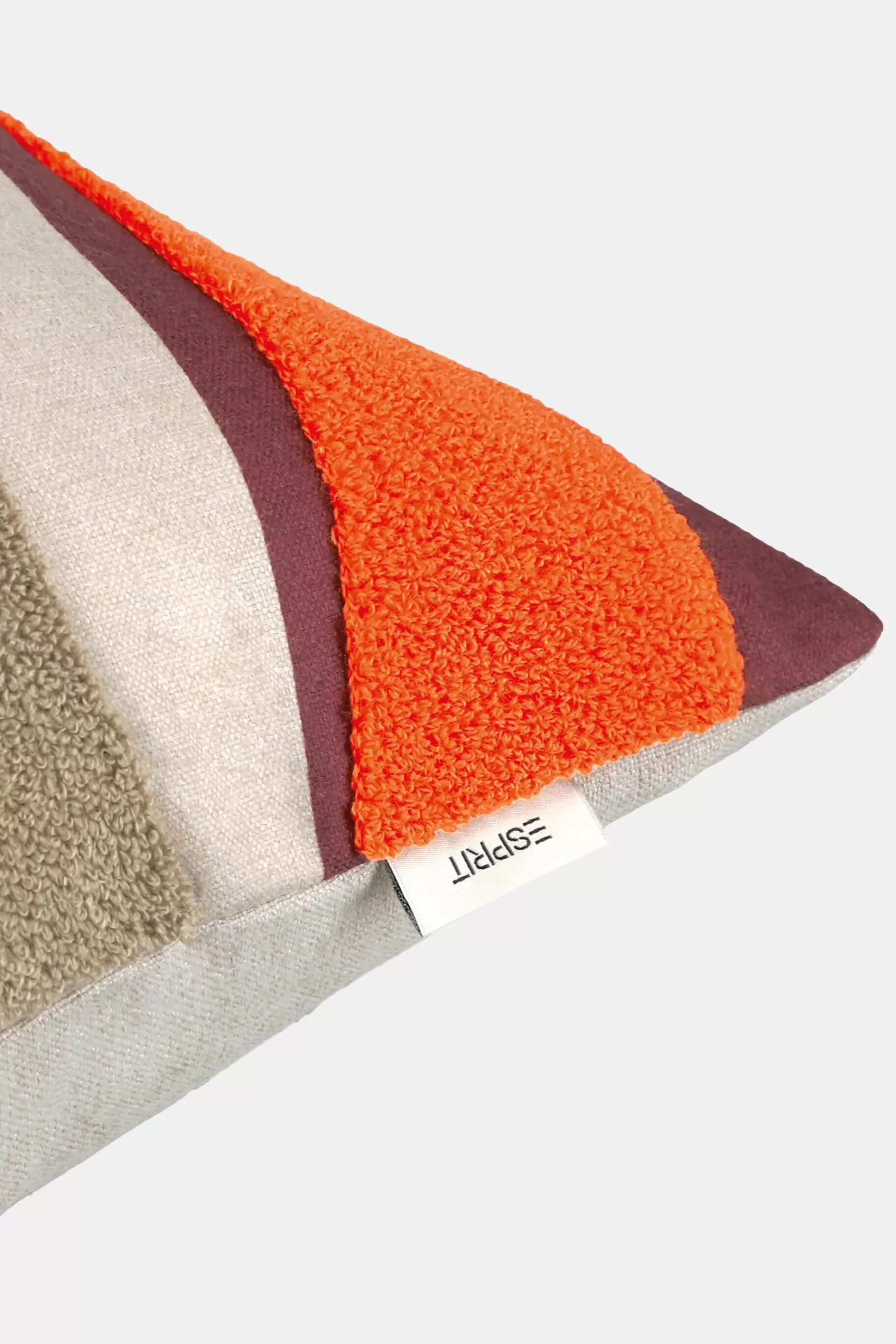 Kissenhülle aus Bouclé mit Wellenmuster-ESPRIT Best Sale