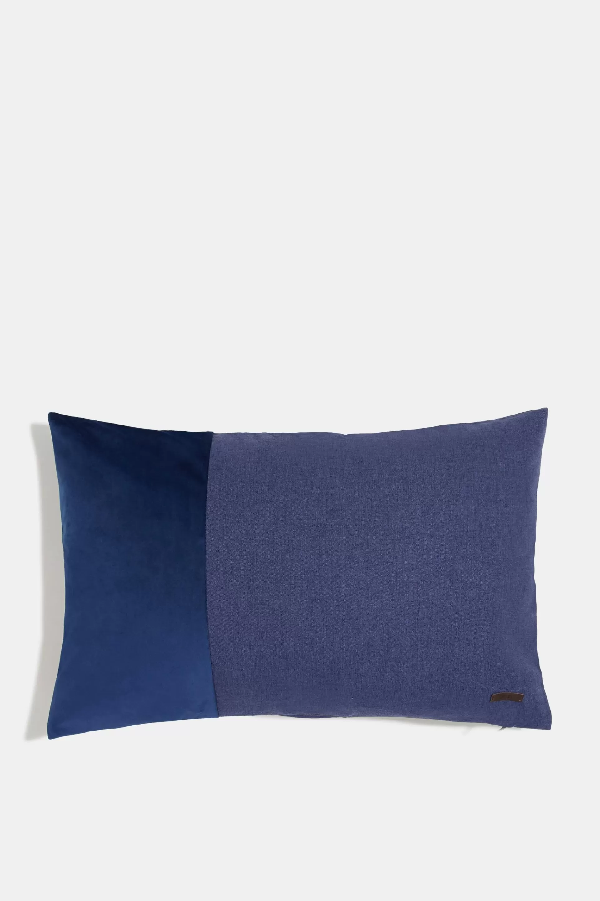 Kissenhülle im Material-Mix mit Micro-Samt-ESPRIT Flash Sale