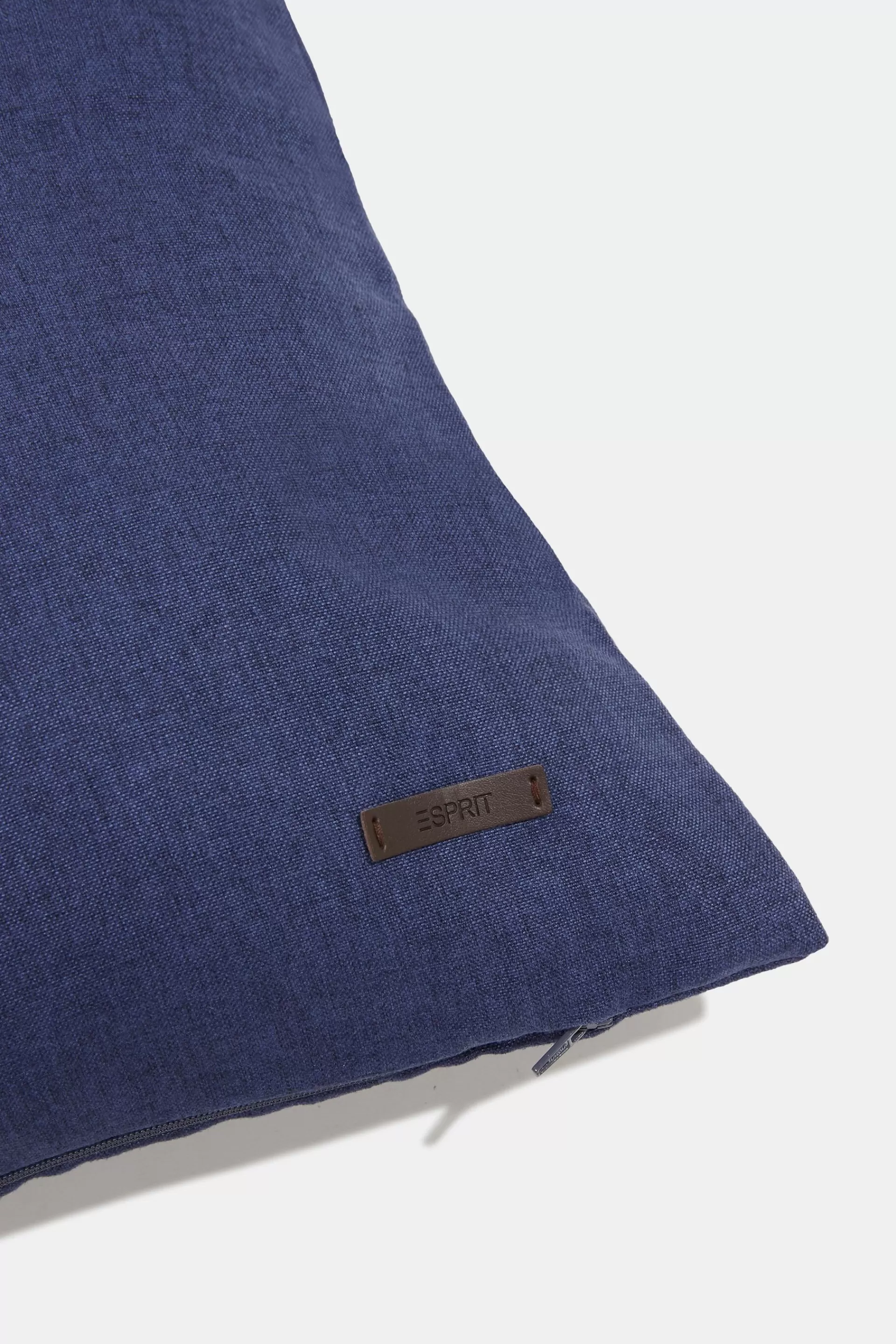 Kissenhülle im Material-Mix mit Micro-Samt-ESPRIT Flash Sale