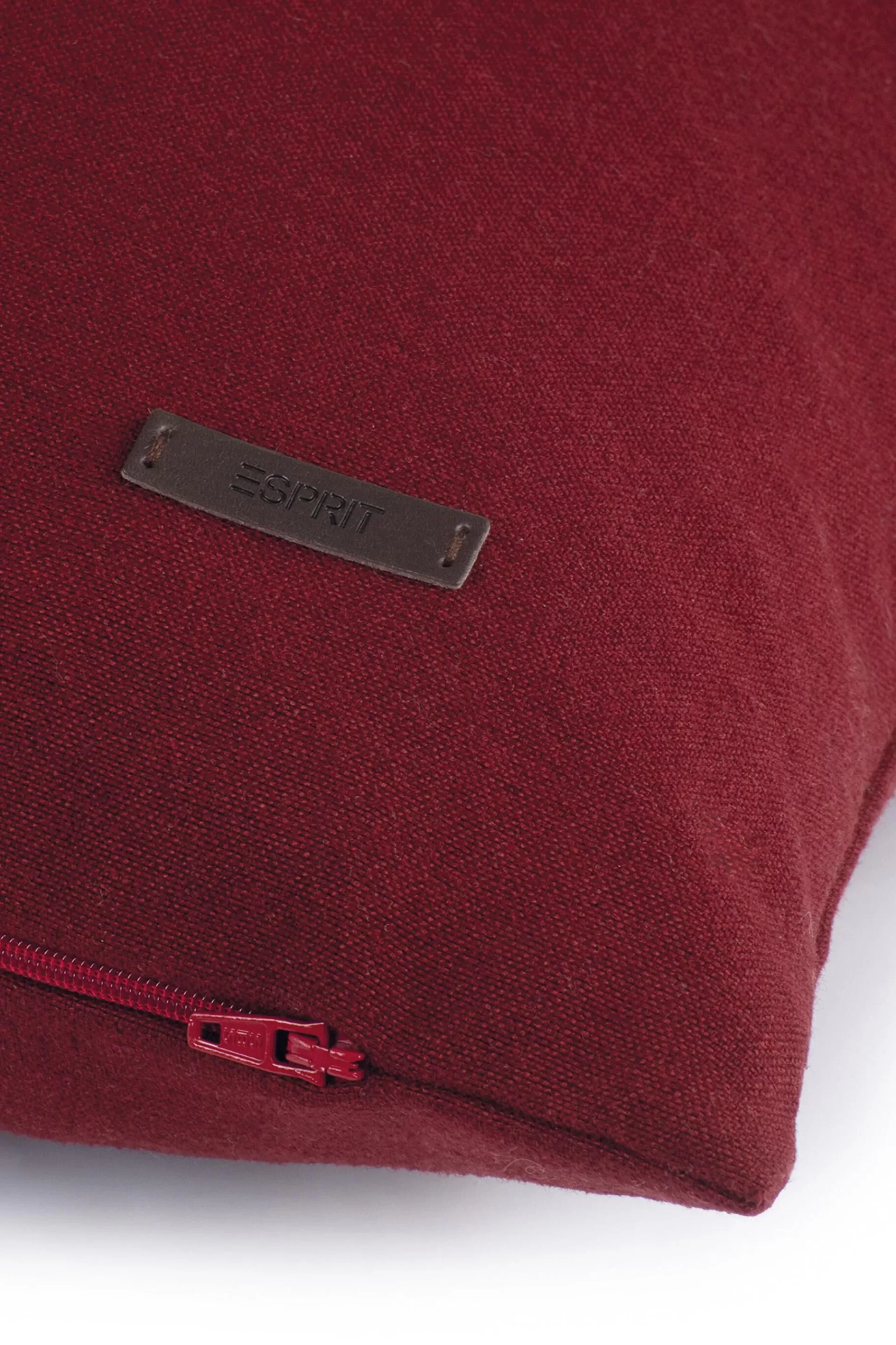 Kissenhülle im Material-Mix mit Micro-Samt-ESPRIT Outlet