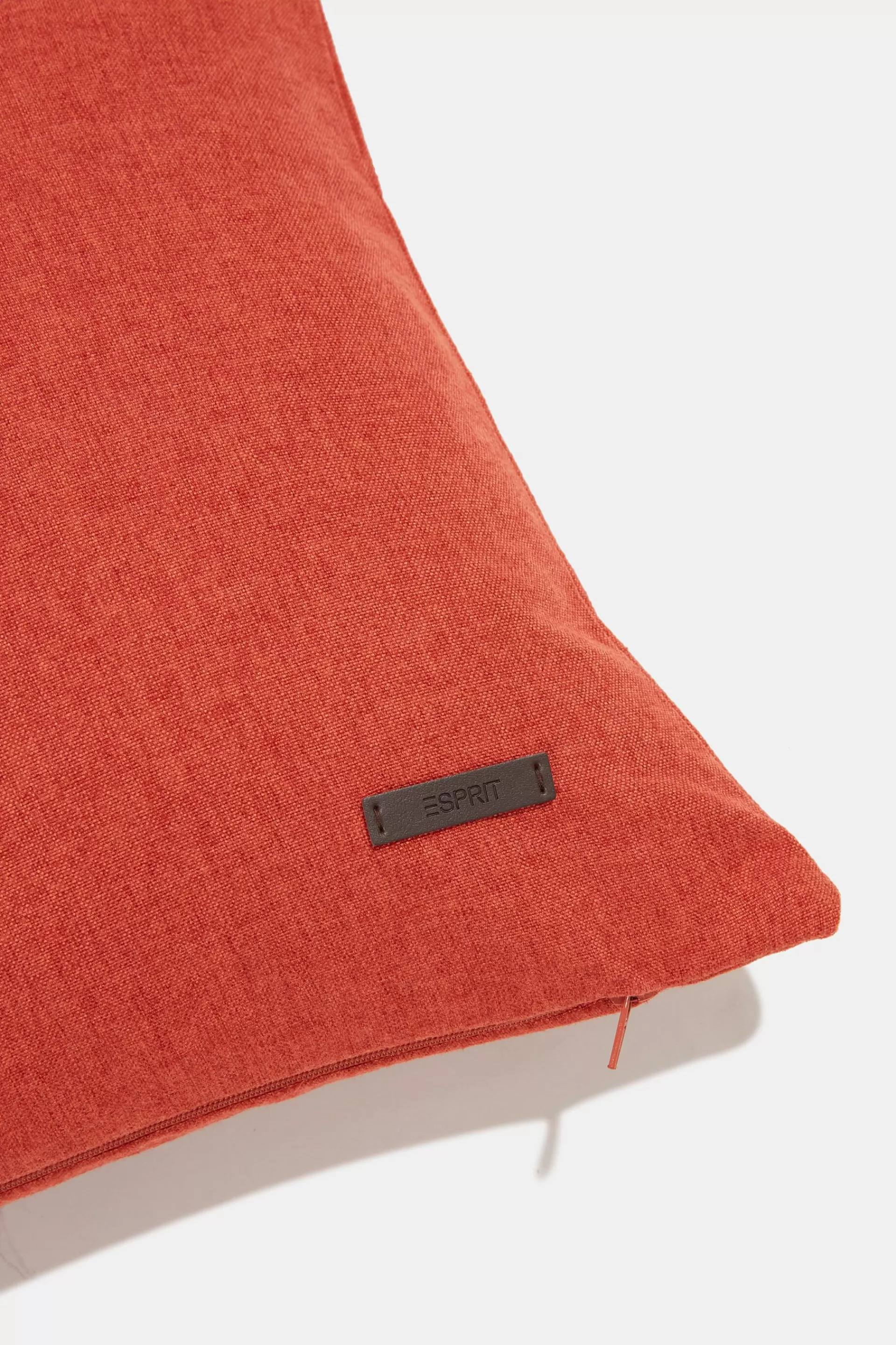 Kissenhülle im Material-Mix mit Micro-Samt-ESPRIT Fashion