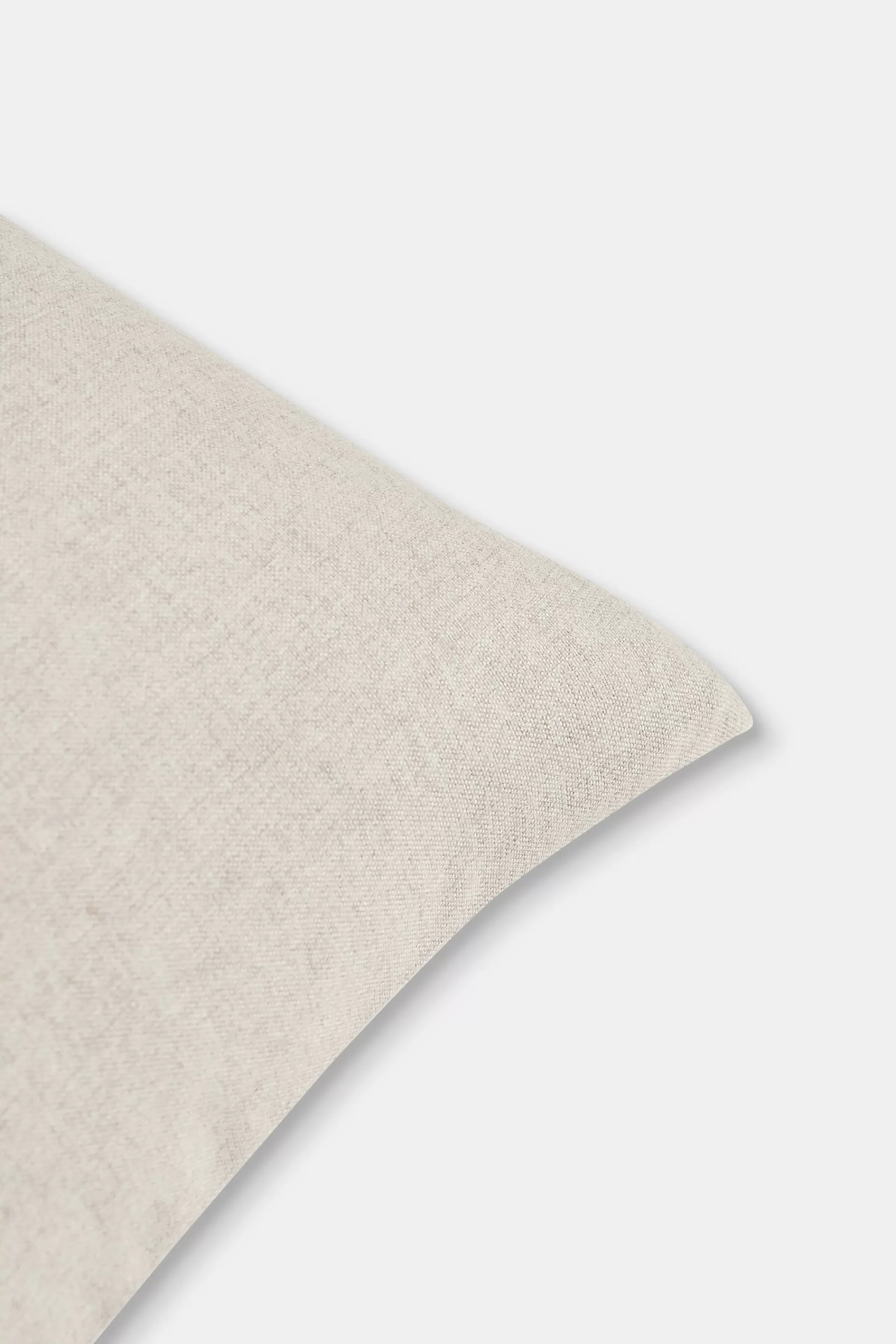 Kissenhülle im Material-Mix mit Micro-Samt-ESPRIT Fashion