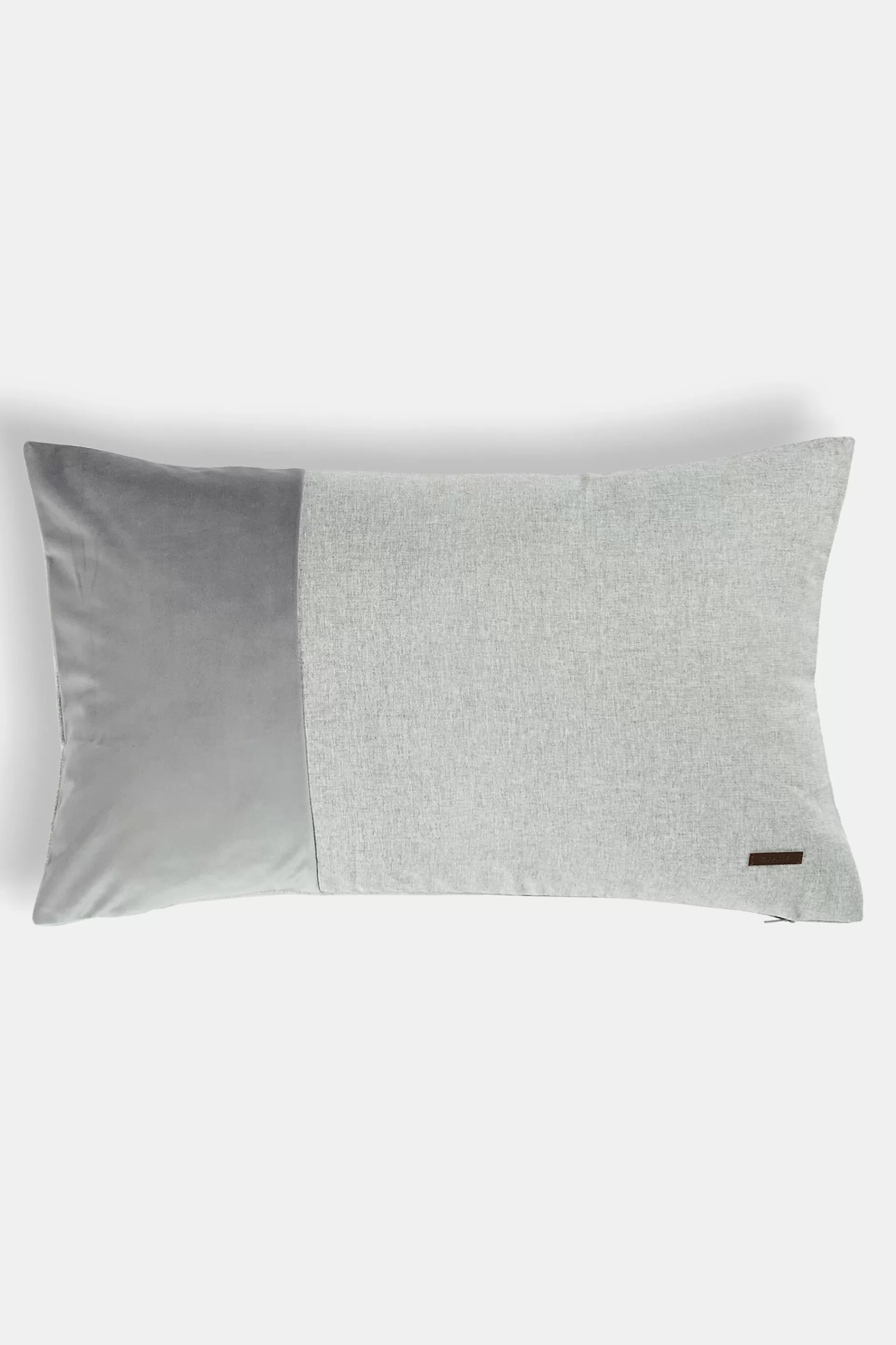 Kissenhülle im Material-Mix mit Micro-Samt-ESPRIT Store