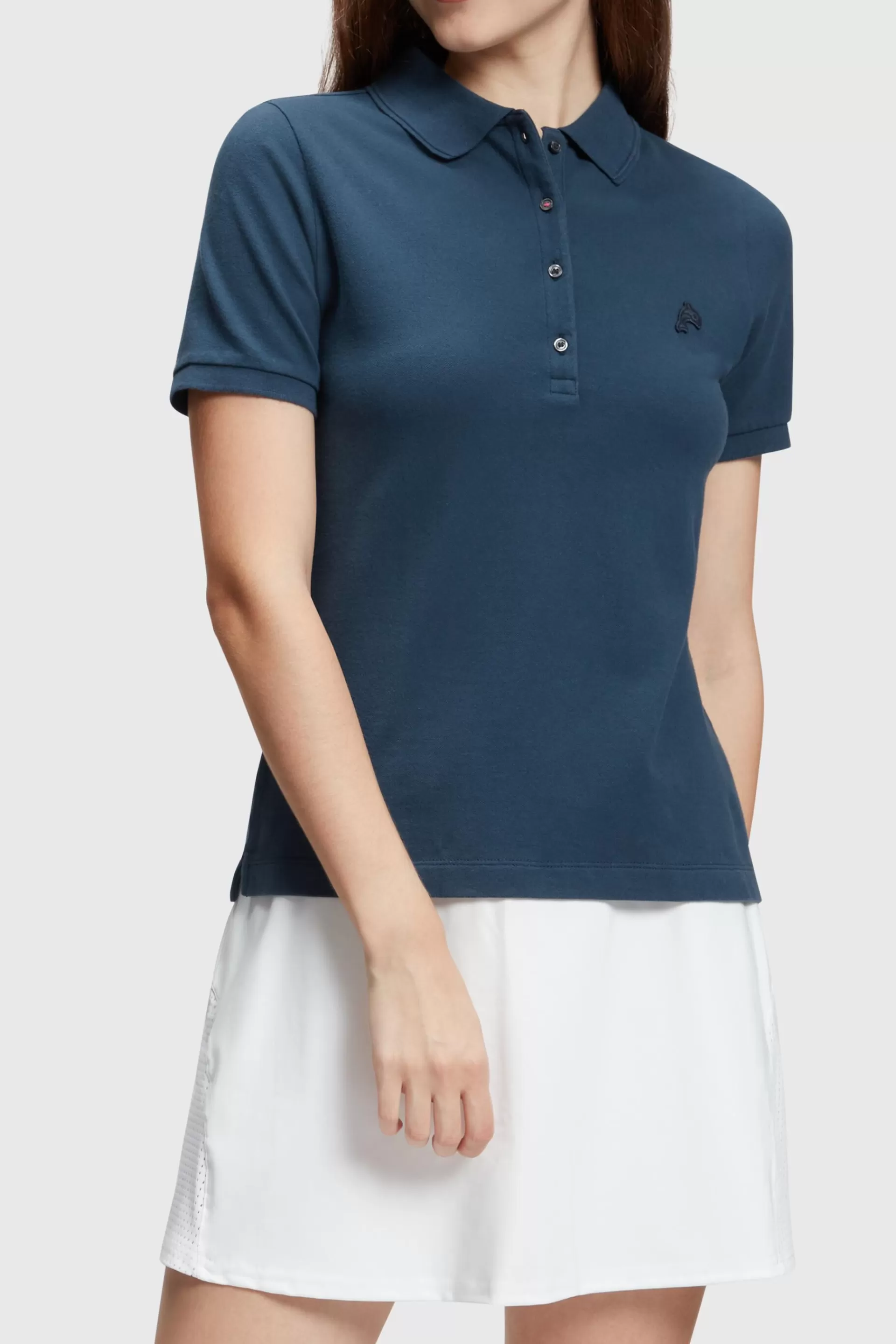 Klassisches Tennis-Poloshirt mit Dolphin-Batch-ESPRIT Shop