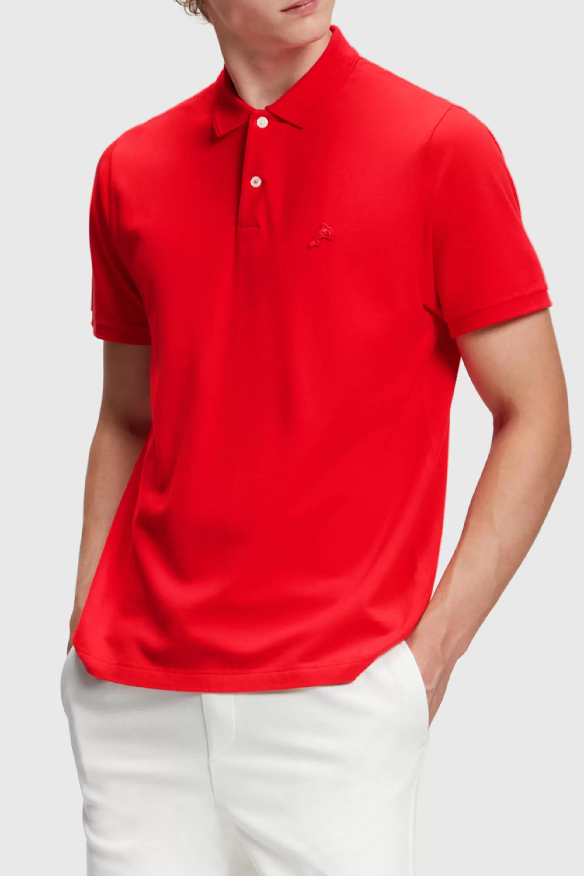 Klassisches Tennis-Poloshirt mit Dolphin-Batch-ESPRIT Cheap