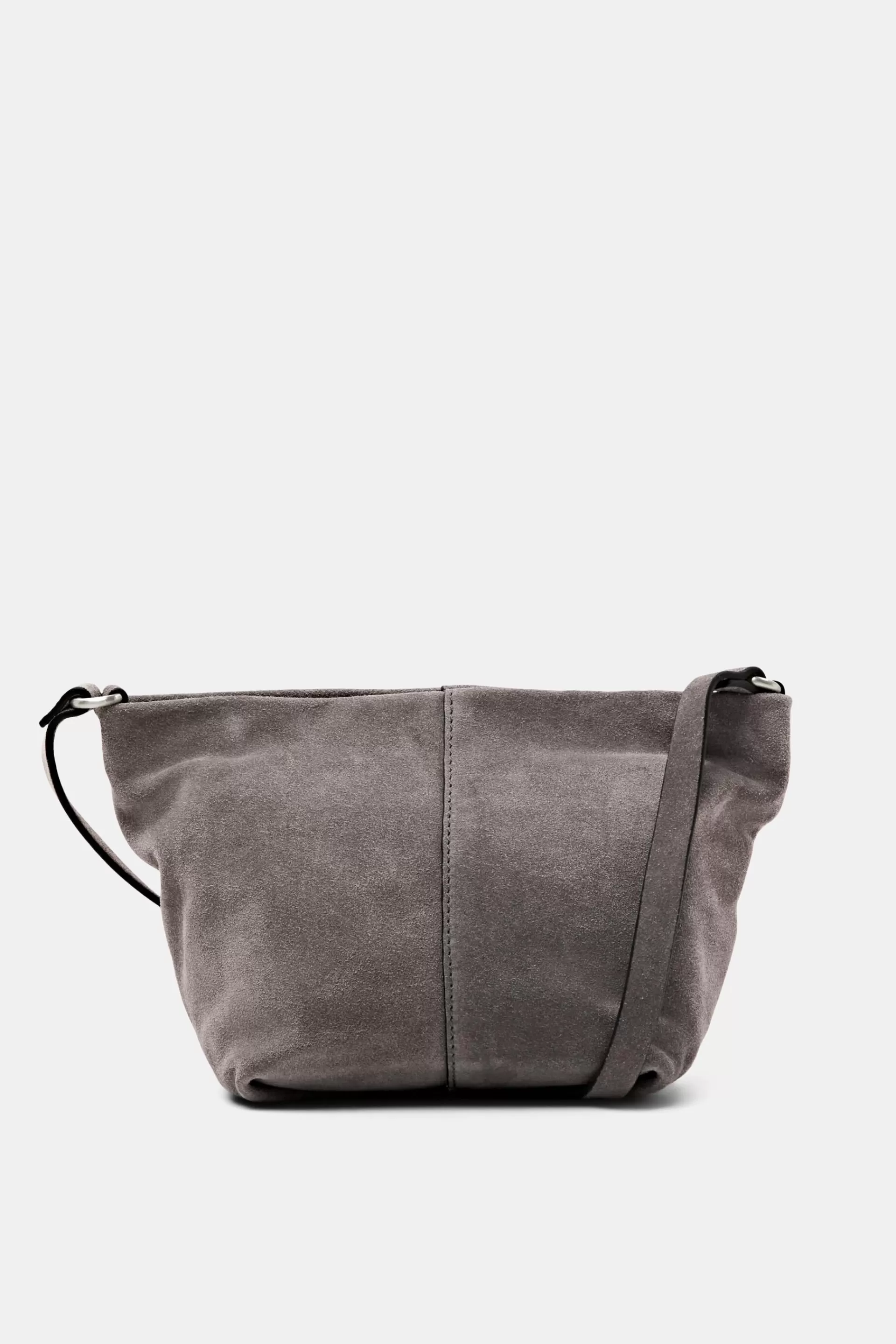 Kleine Schultertasche aus Veloursleder-ESPRIT Store