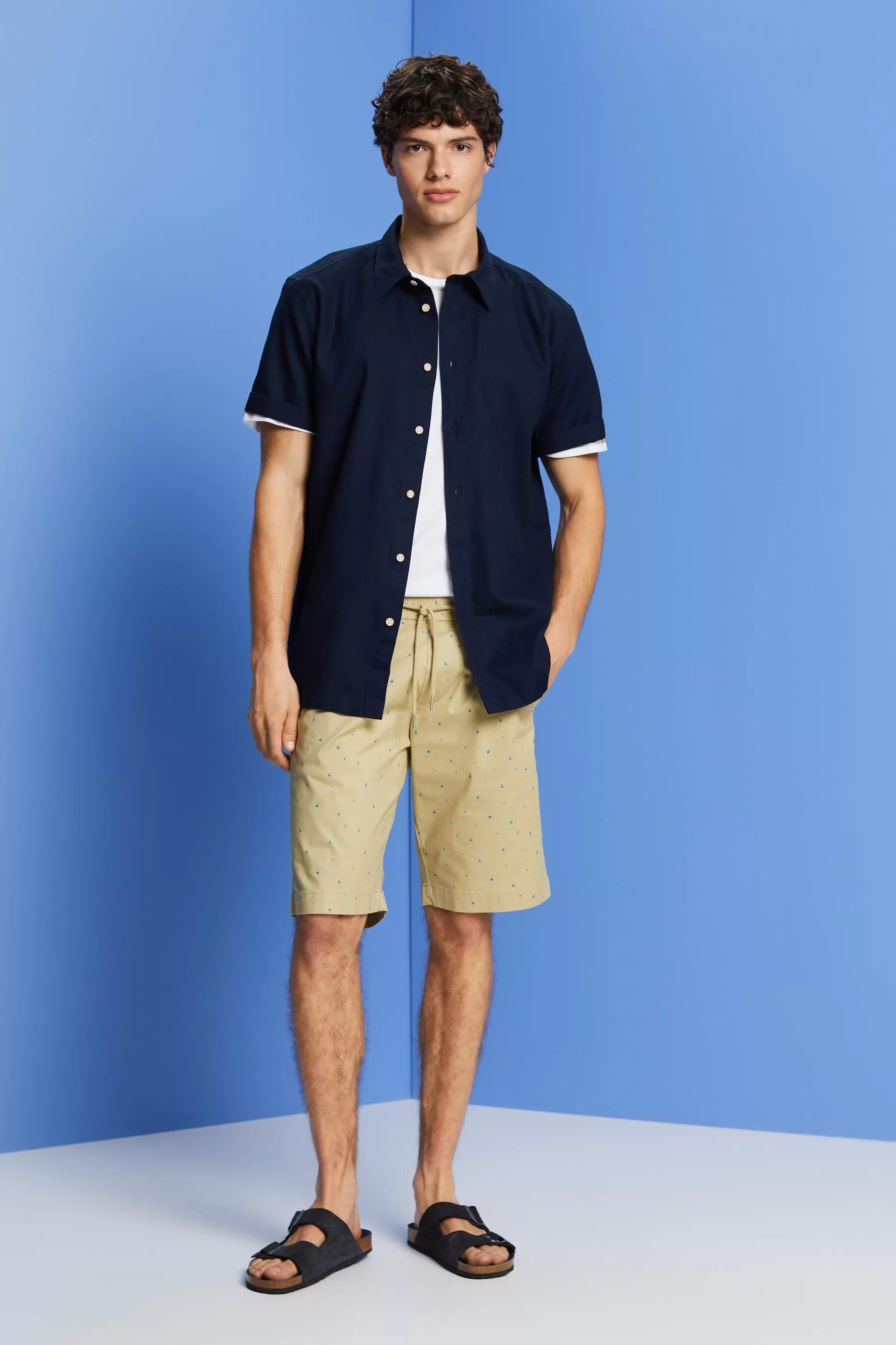 Kurzarmhemd, 100 % Baumwolle-ESPRIT Best Sale