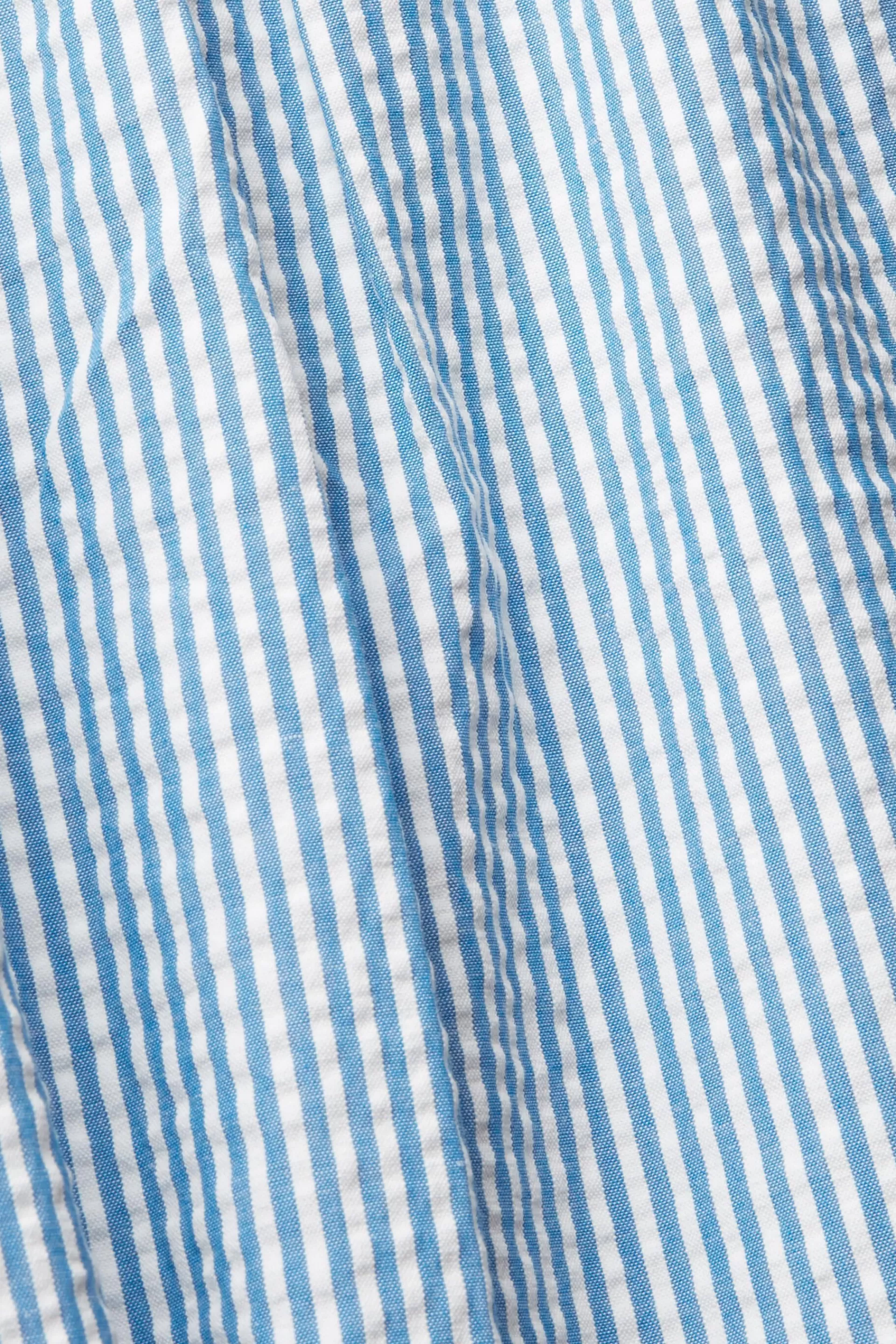 Kurzärmelige Bluse mit Längsstreifen-ESPRIT Cheap