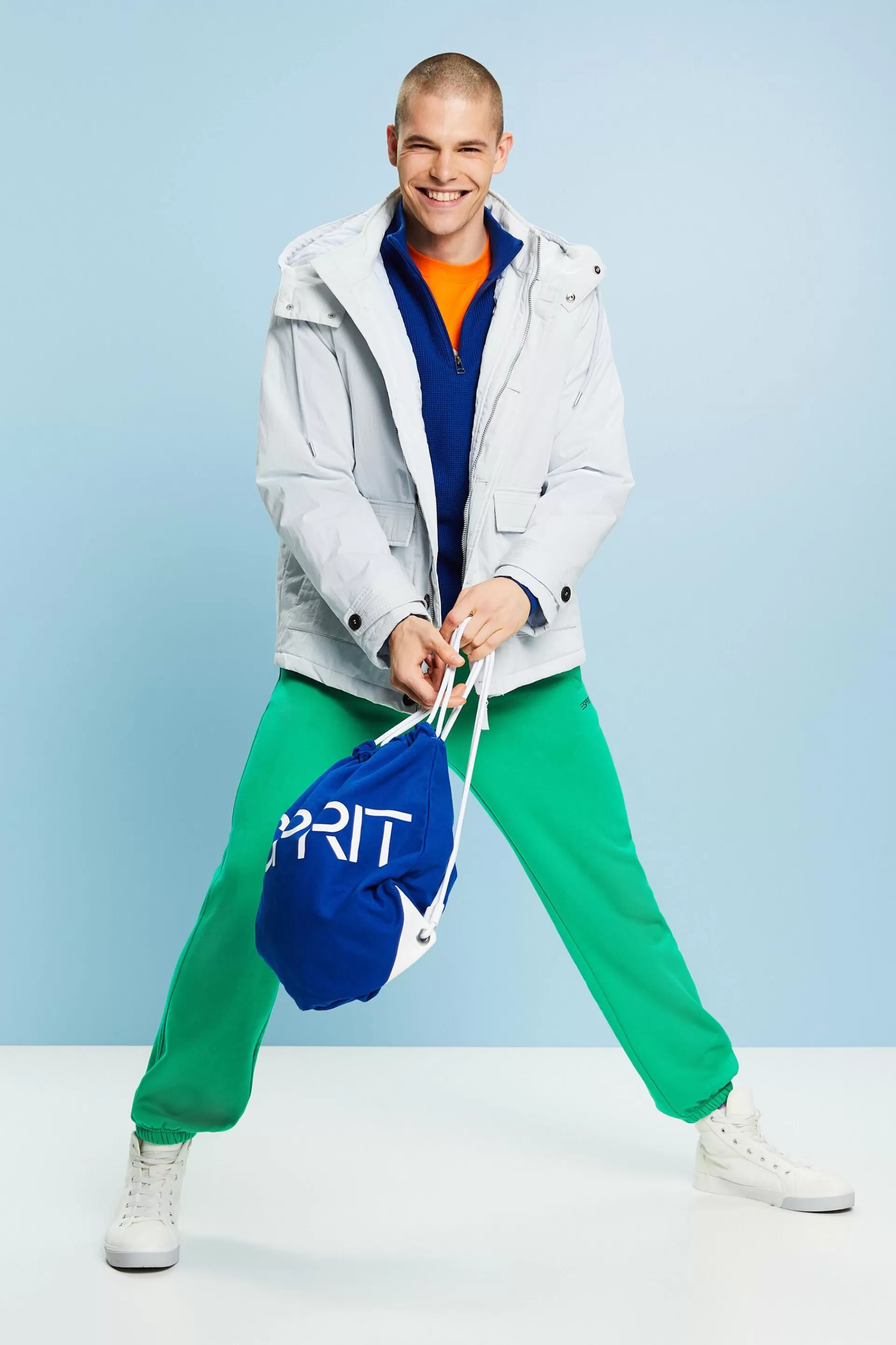 Kurzer Parka mit Wattierung-ESPRIT Hot