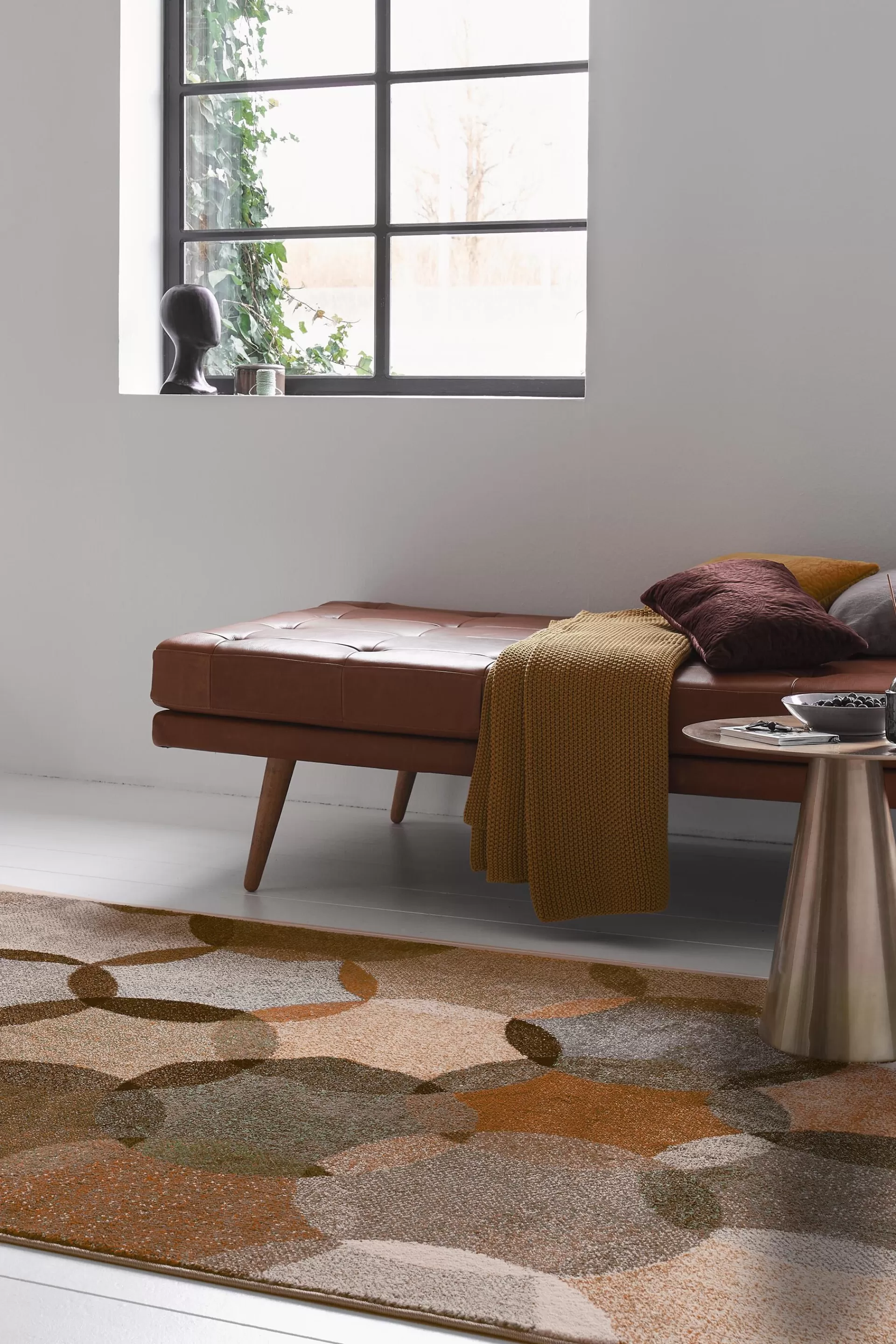 Kurzflor-Teppich mit geometrischem Muster-ESPRIT Best