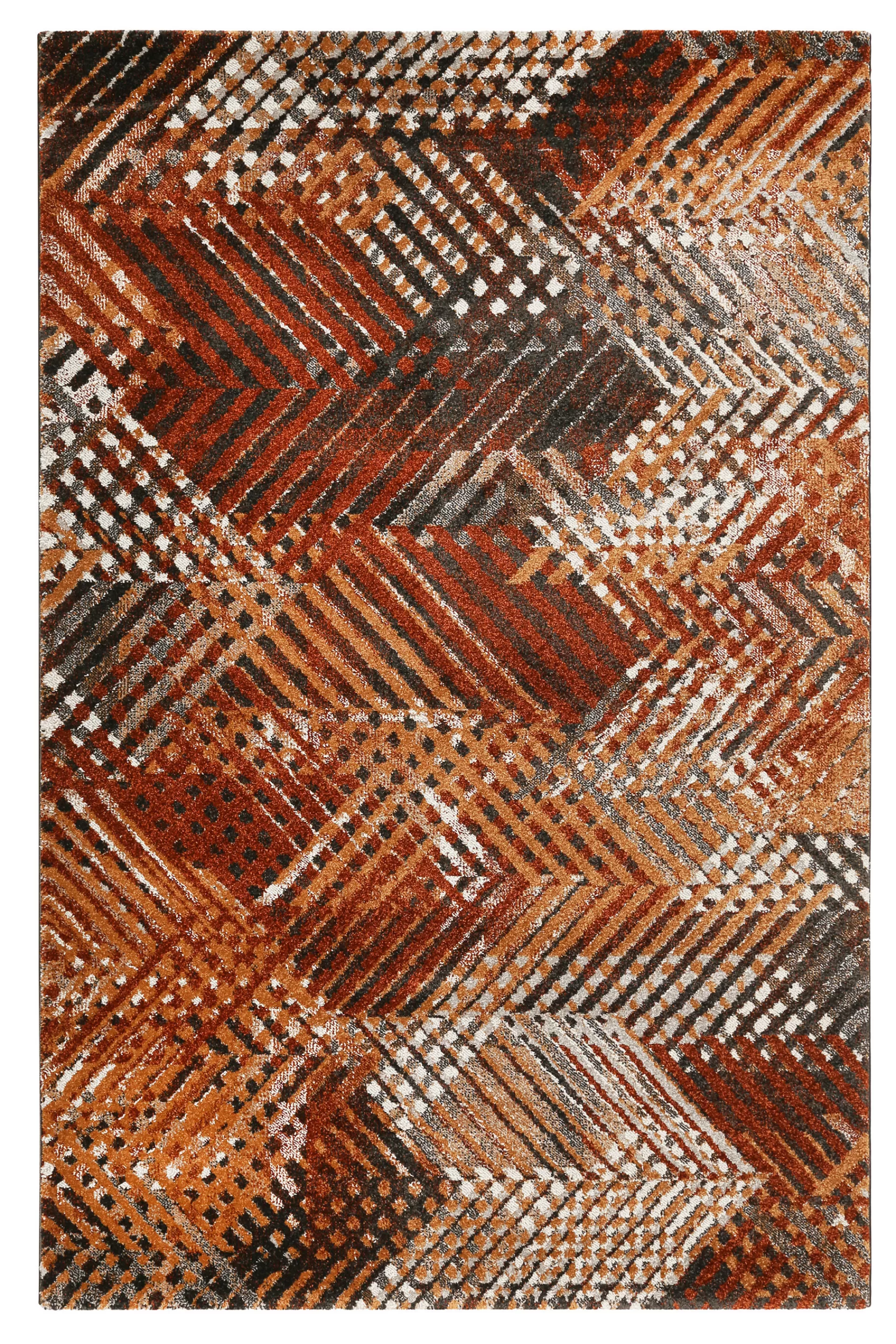 Kurzflor-Teppich mit geometrischem Muster-ESPRIT Cheap