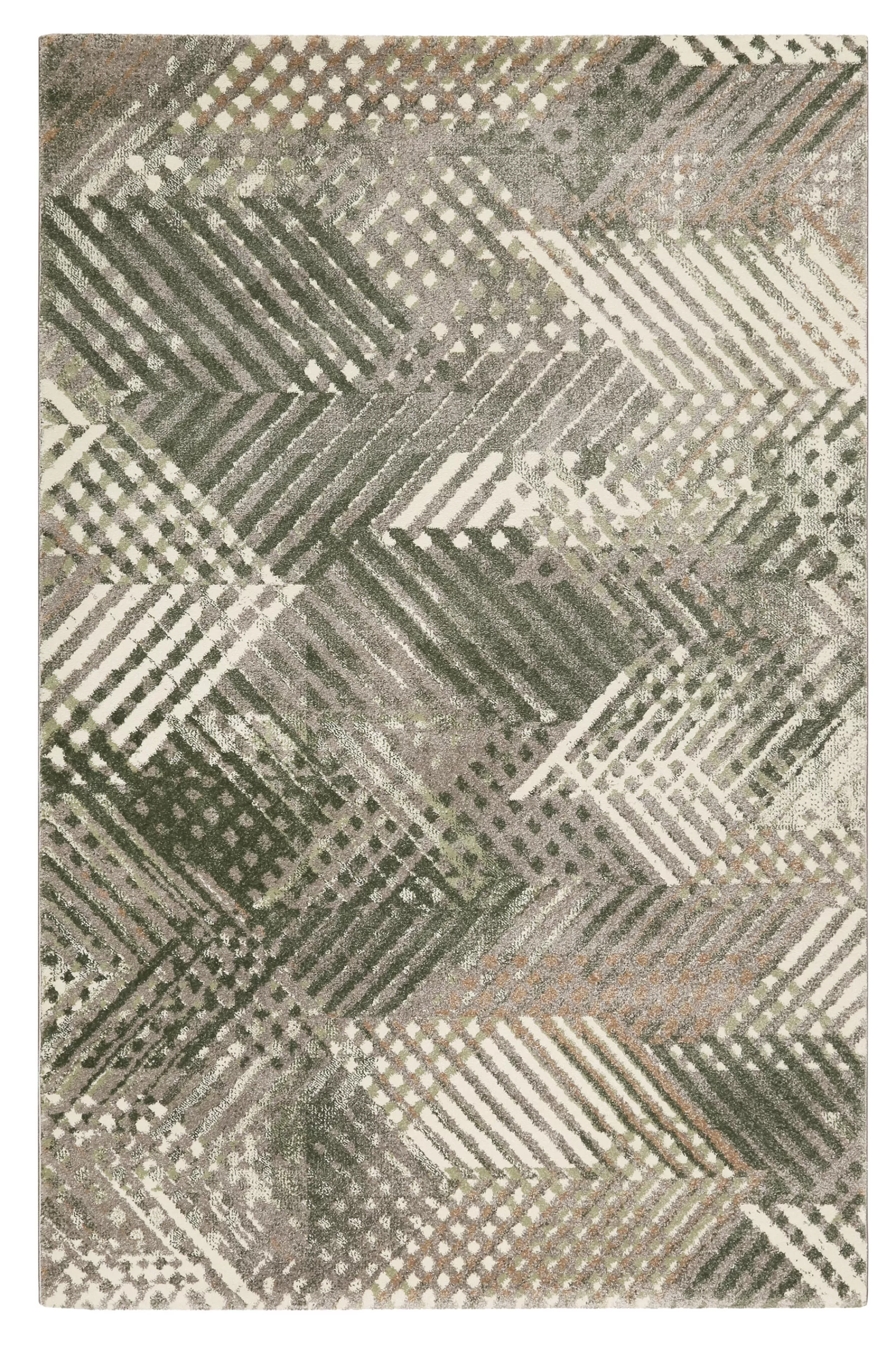 Kurzflor-Teppich mit geometrischem Muster-ESPRIT Fashion