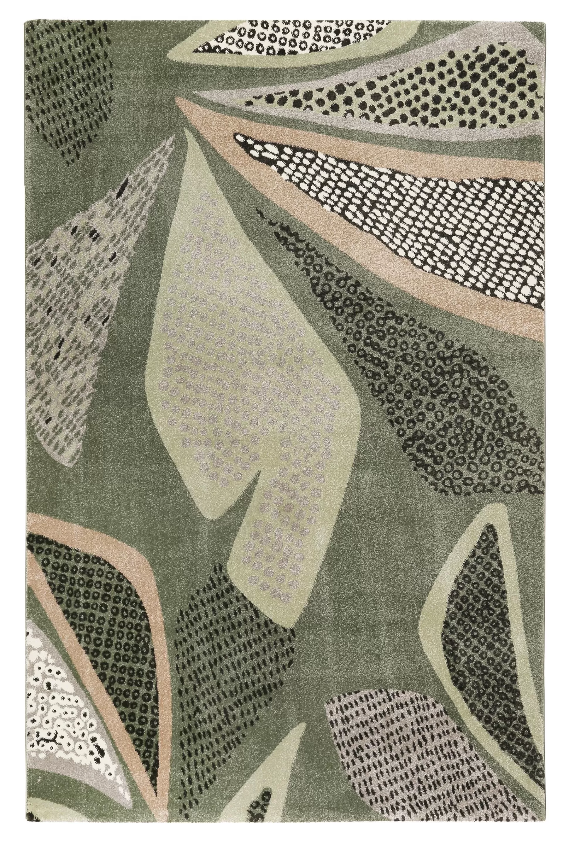 Kurzflor-Teppich mit Natur-Muster-ESPRIT Clearance