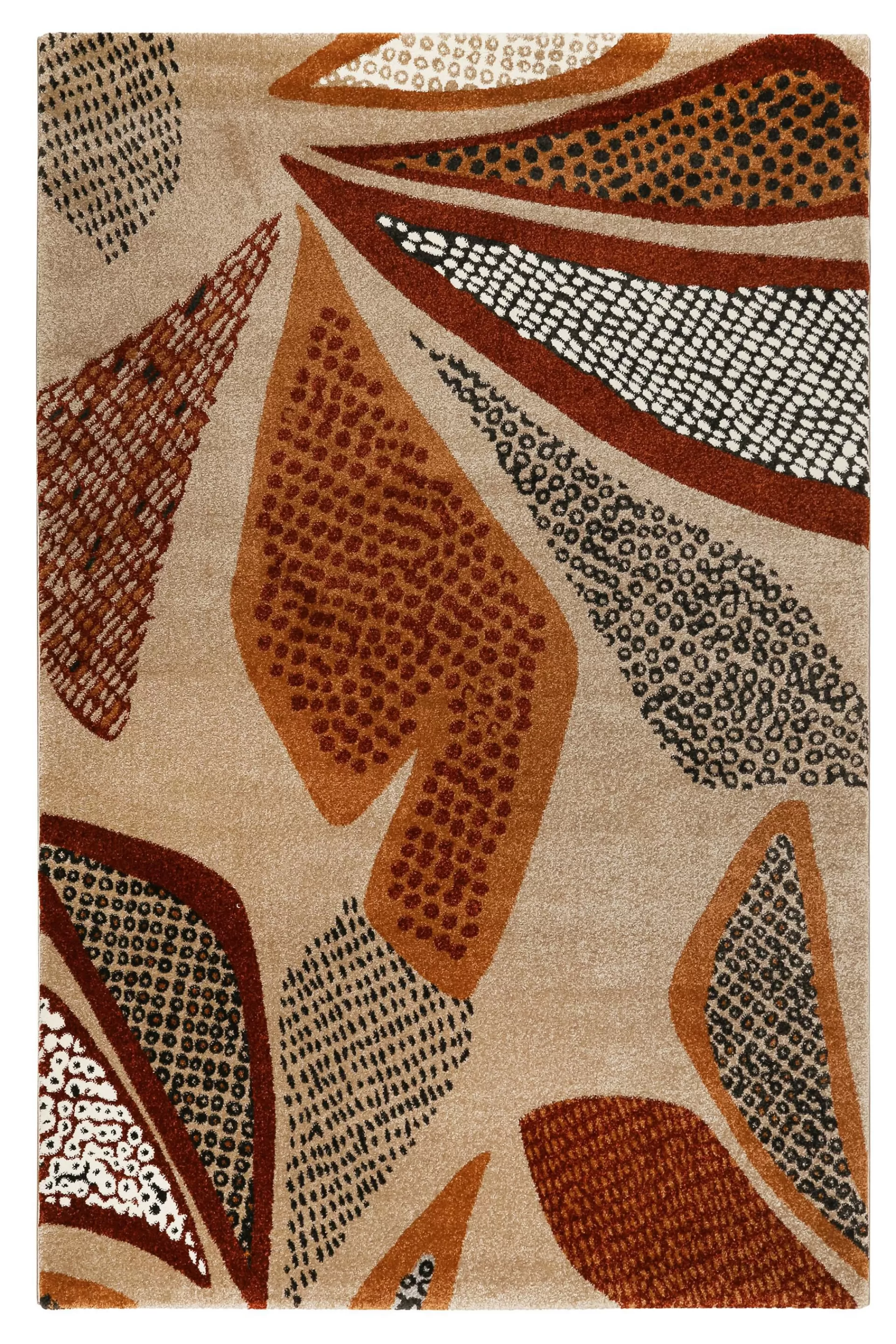 Kurzflor-Teppich mit Natur-Muster-ESPRIT Clearance