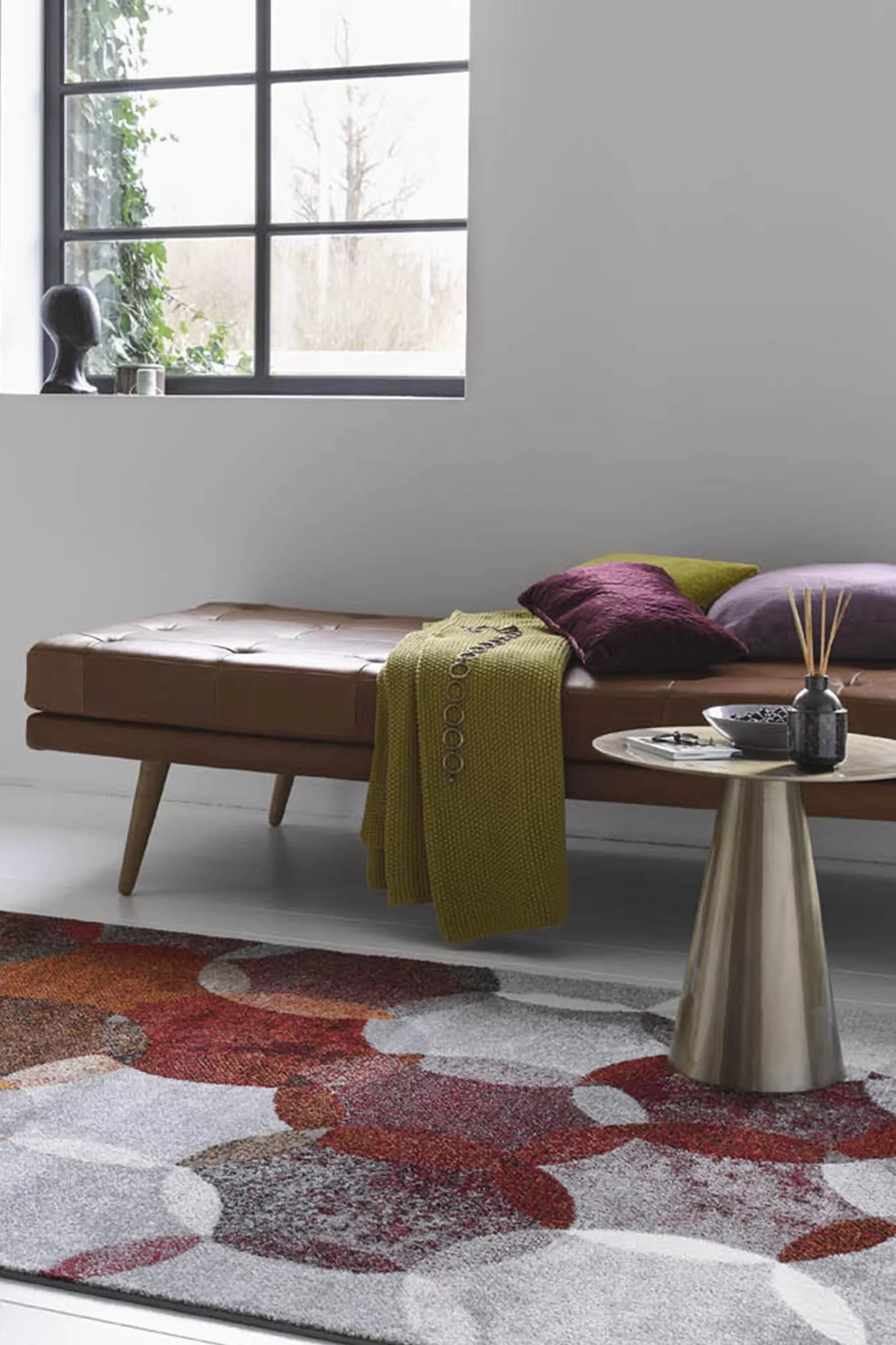 Kurzflor-Teppich mit symmetrischem Muster-ESPRIT Online