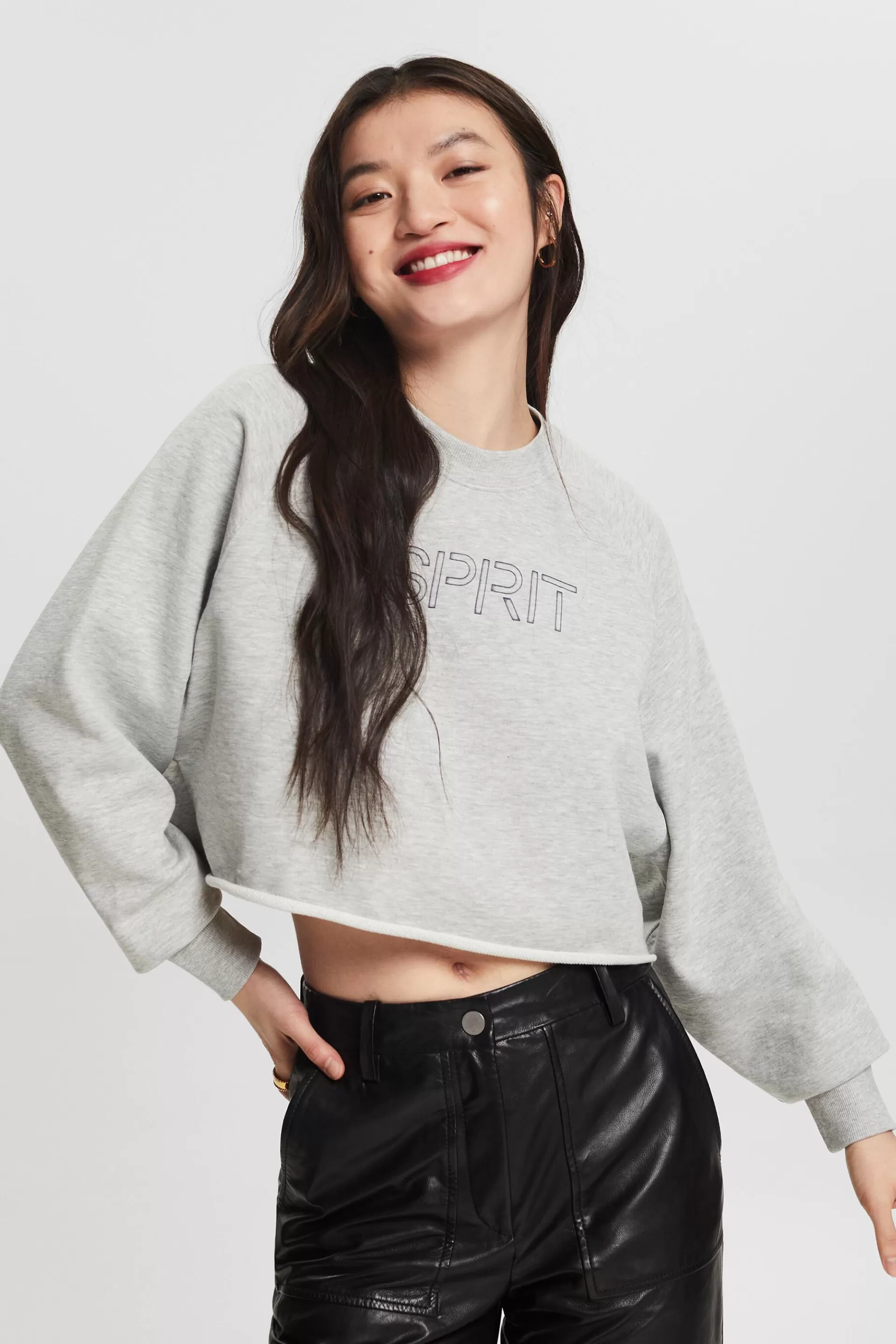 Langärmliges Logo-Sweatshirt-ESPRIT Best Sale
