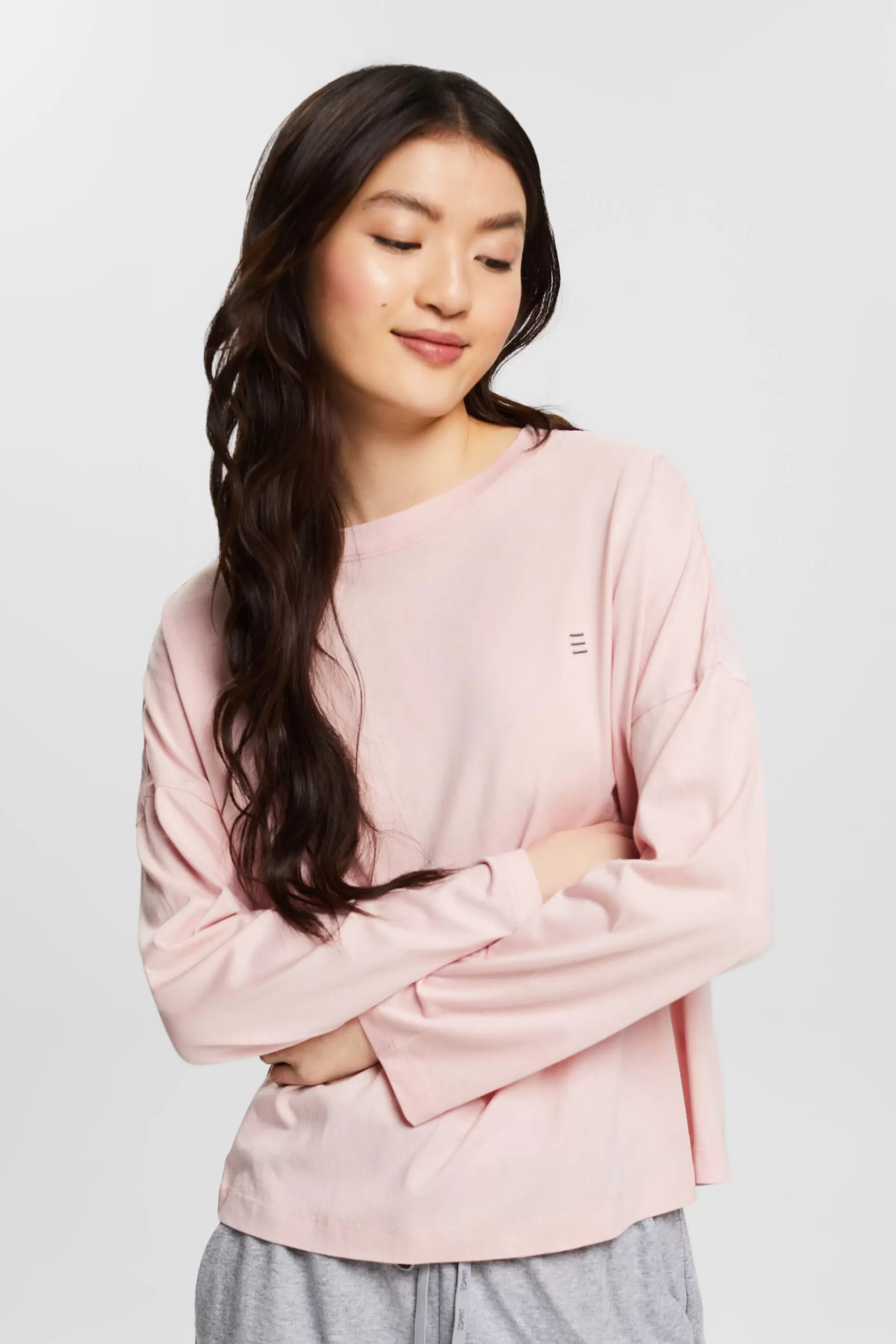 Langärmliges Pyjama-Top-ESPRIT Shop
