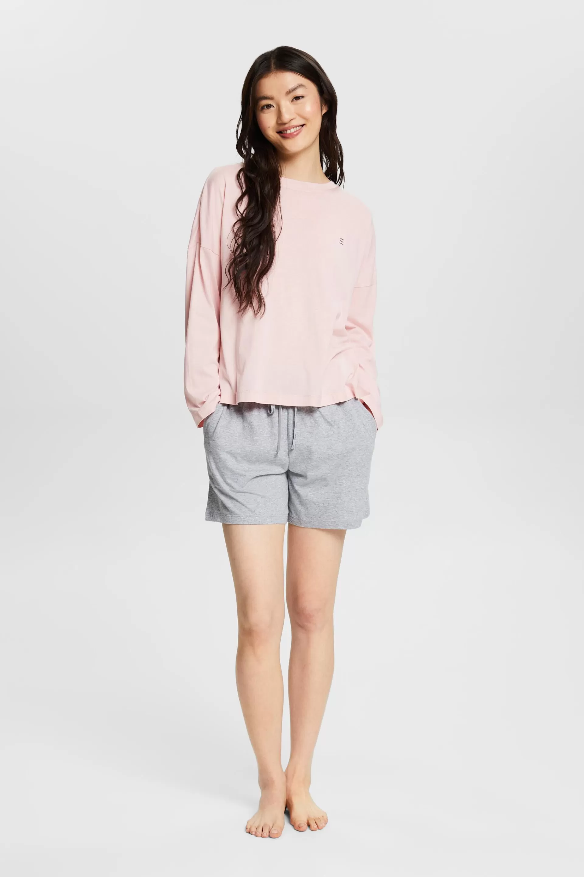 Langärmliges Pyjama-Top-ESPRIT Shop