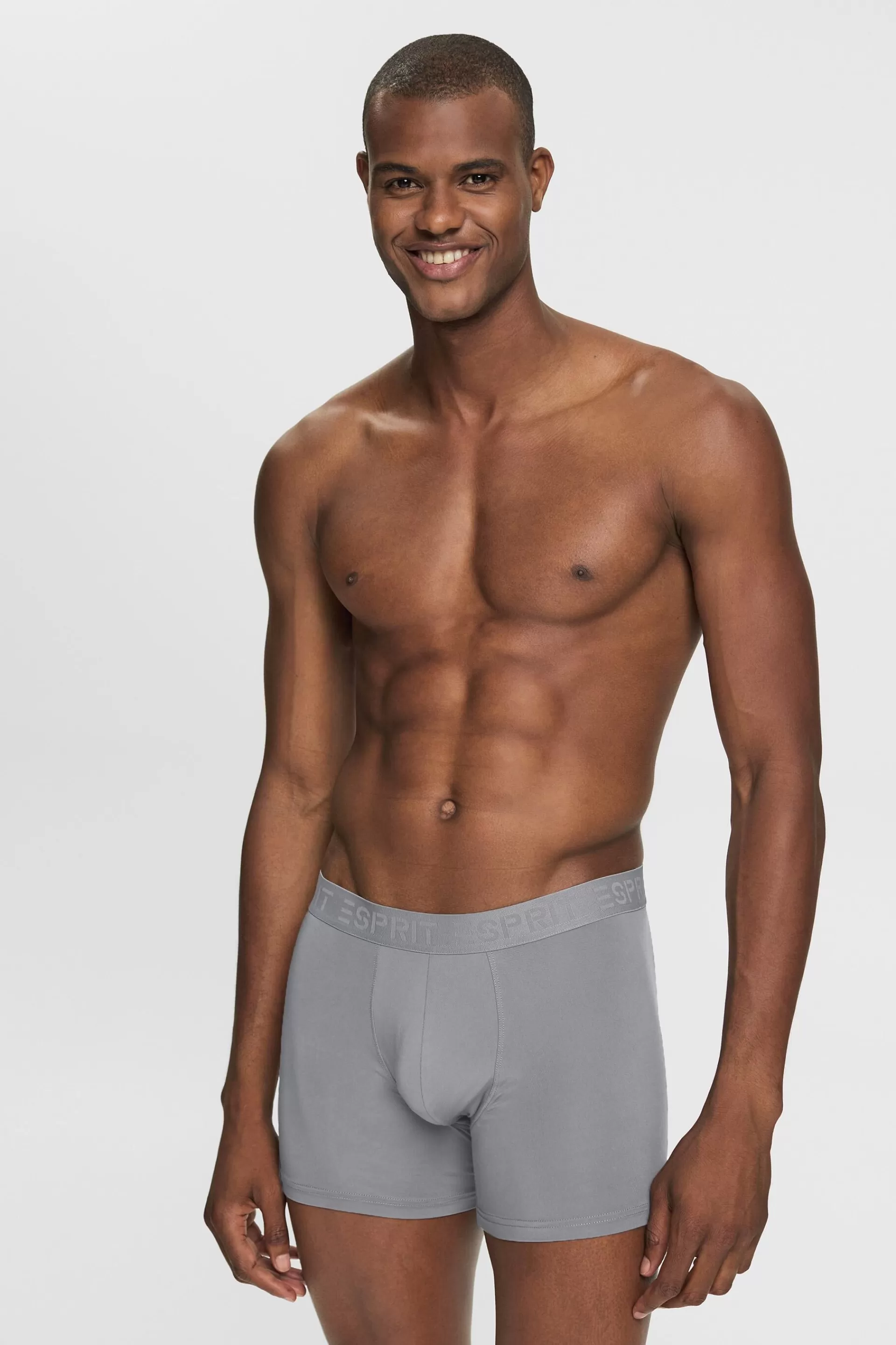 Lange Herren-Shorts aus Mikrofaserstretch im Multipack-ESPRIT Best