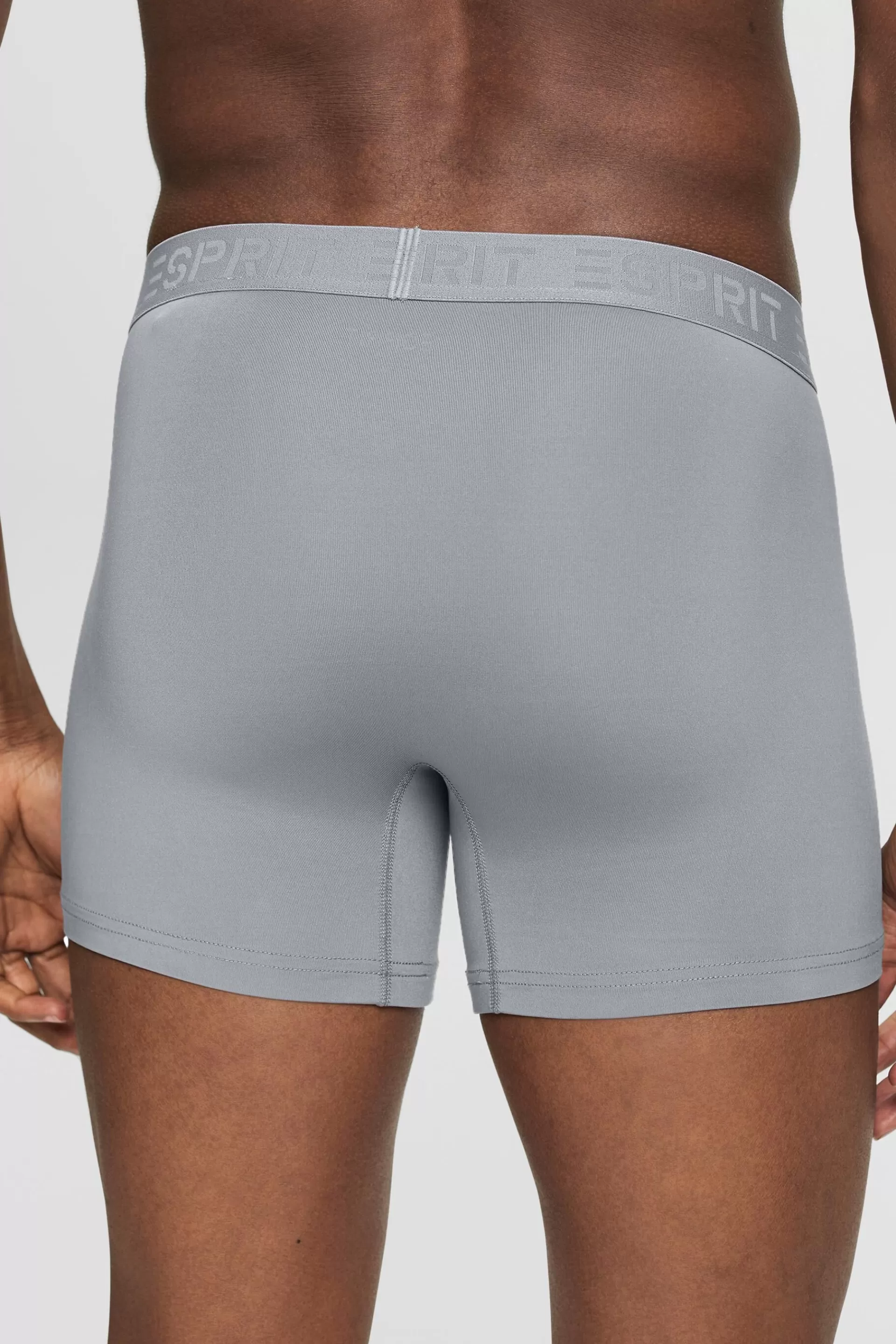 Lange Herren-Shorts aus Mikrofaserstretch im Multipack-ESPRIT Best