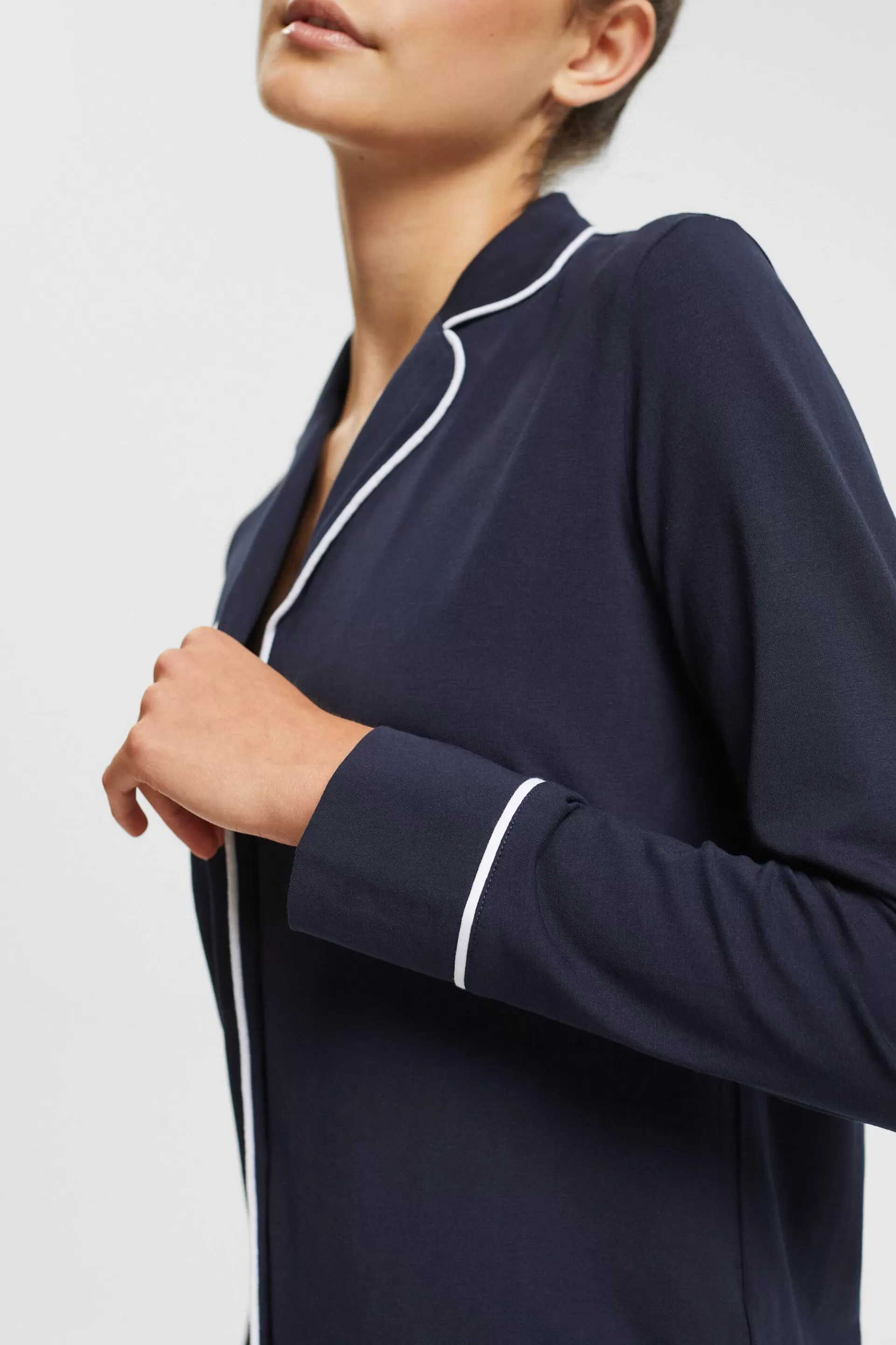 Langer Jersey-Pyjama-ESPRIT Online