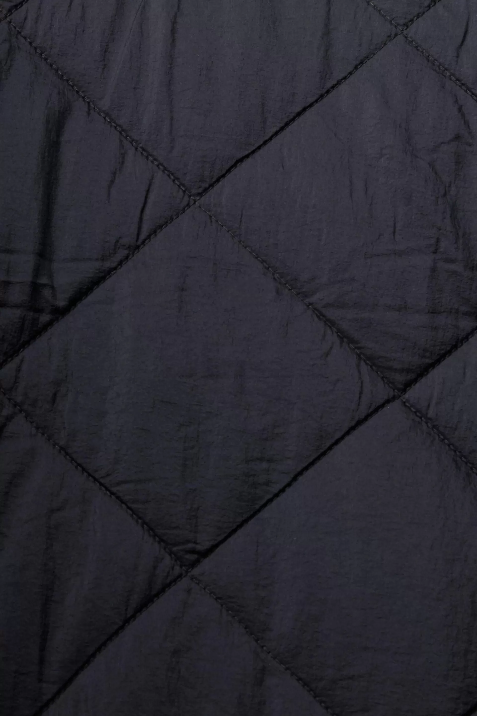Langer Steppmantel mit Kapuze-ESPRIT New