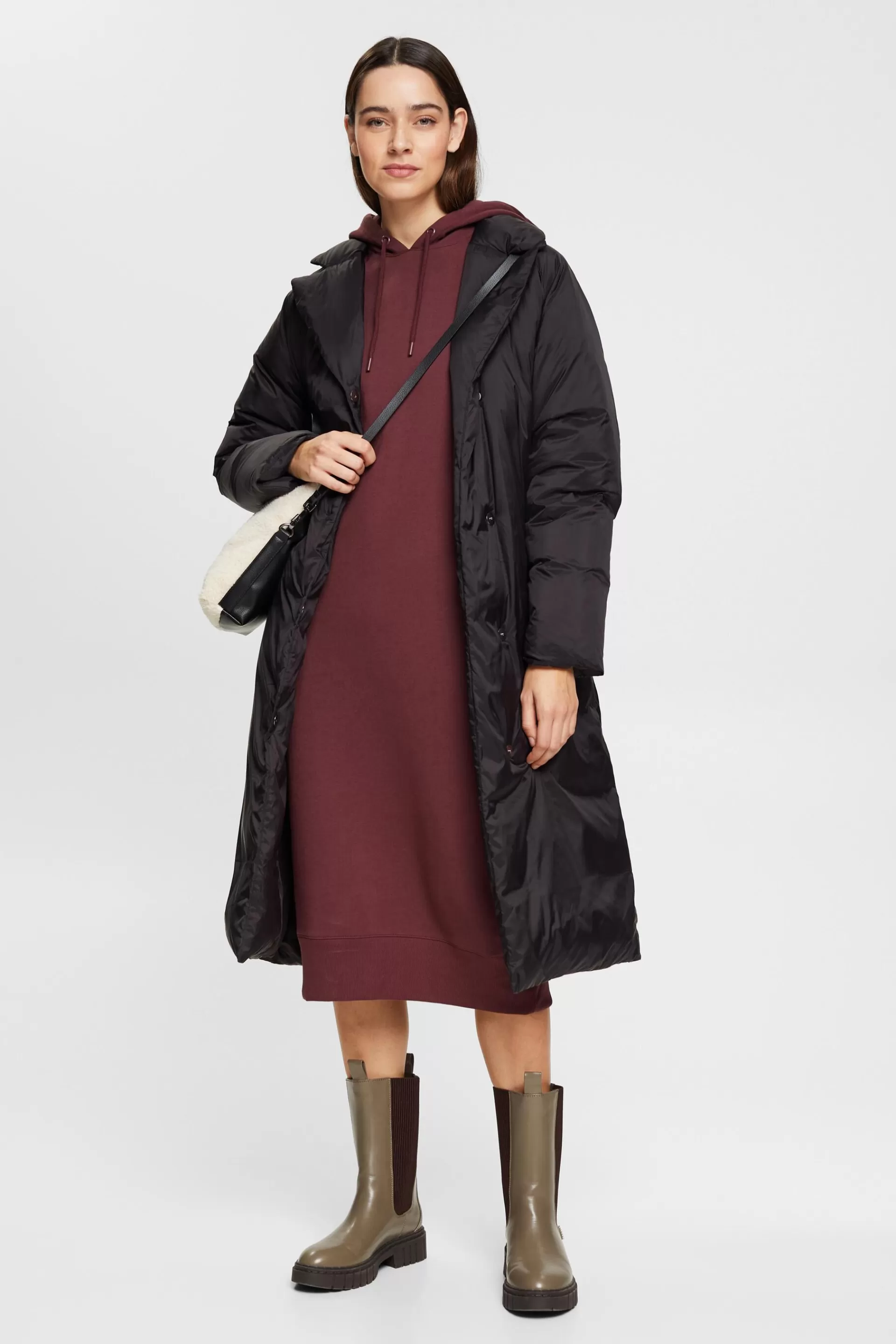 Langes Hoodie-Kleid-ESPRIT Best Sale