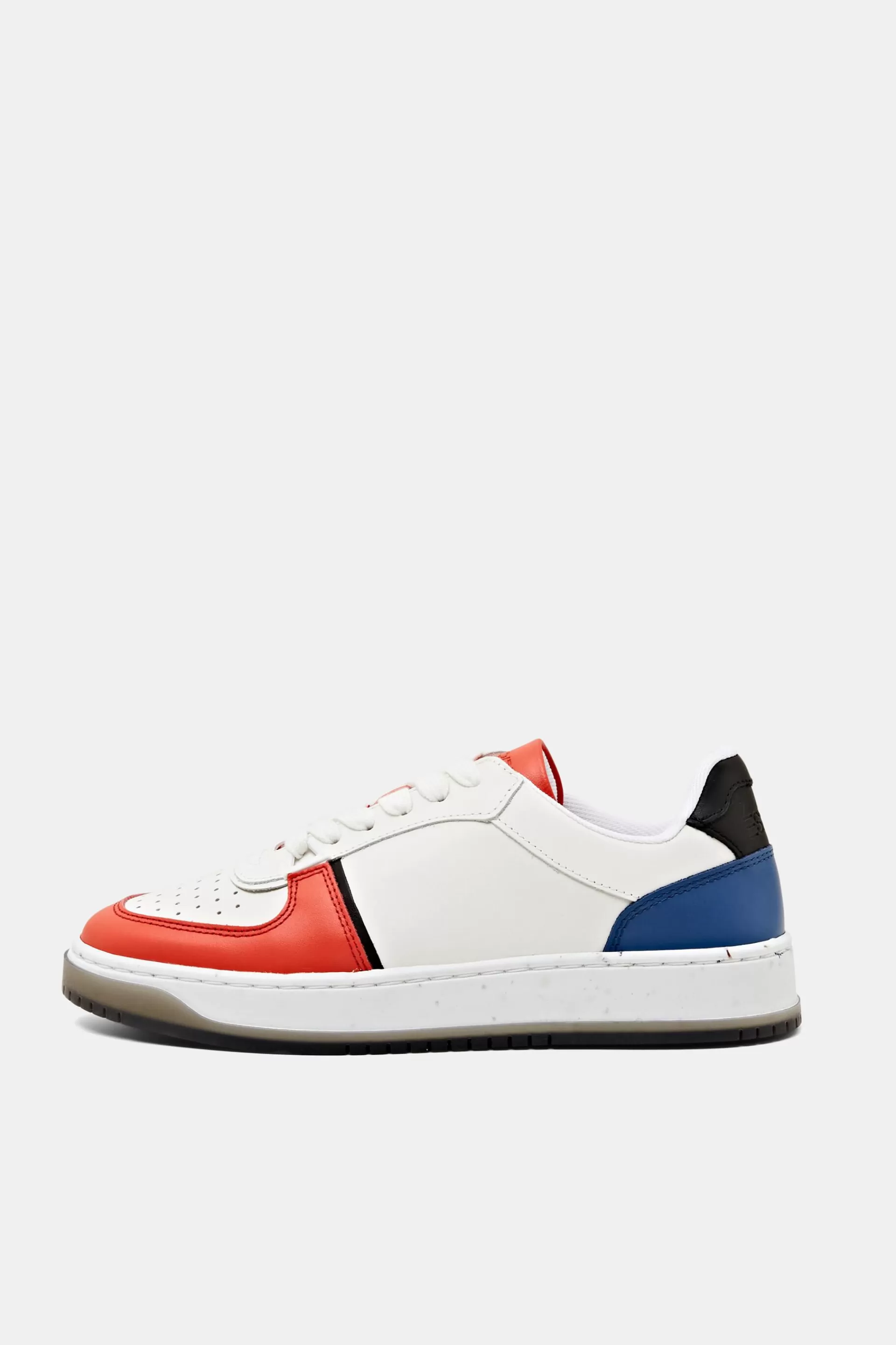 Ledersneakers mit Schnürung-ESPRIT Discount