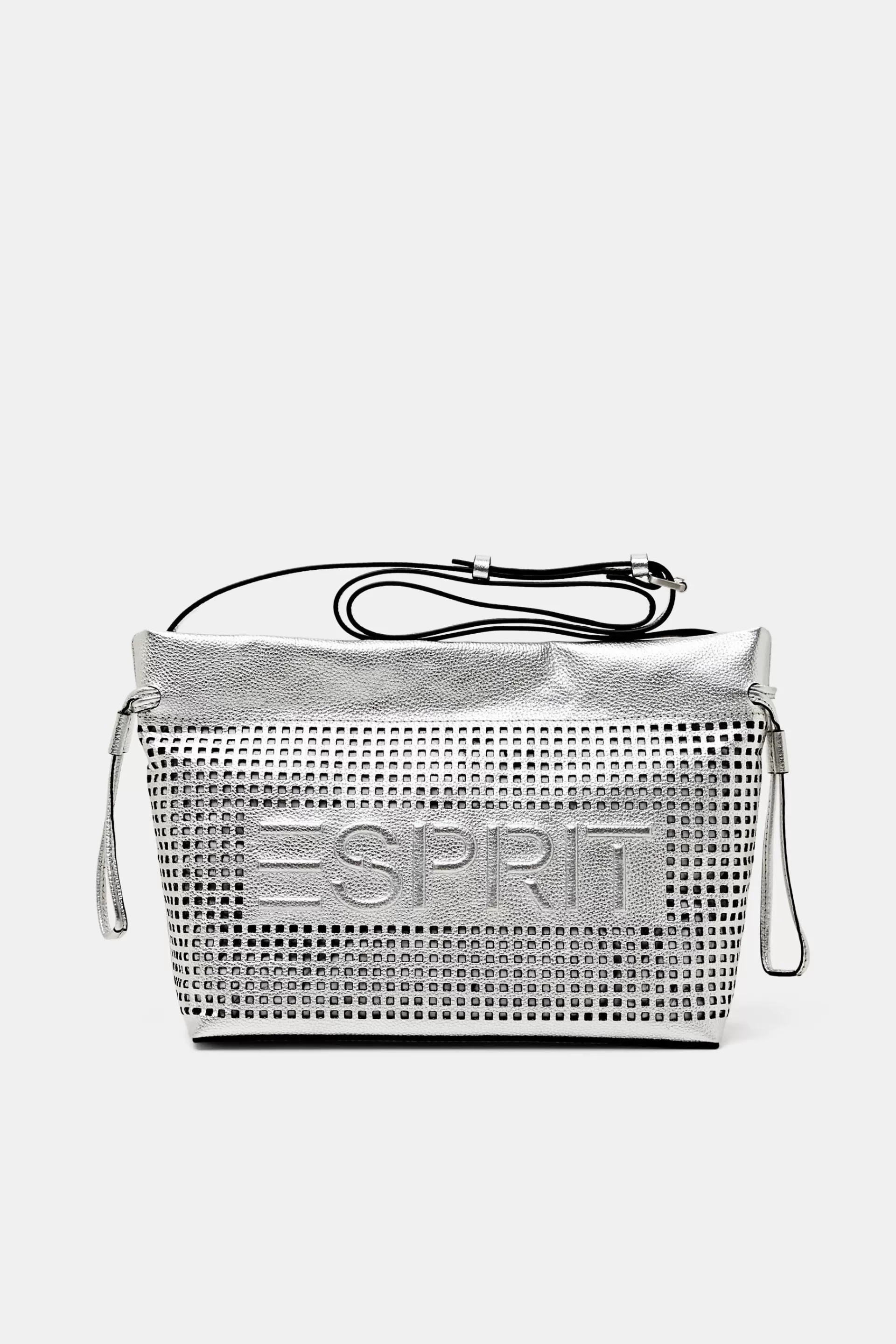 Ledertasche mit Logoprägung-ESPRIT Sale