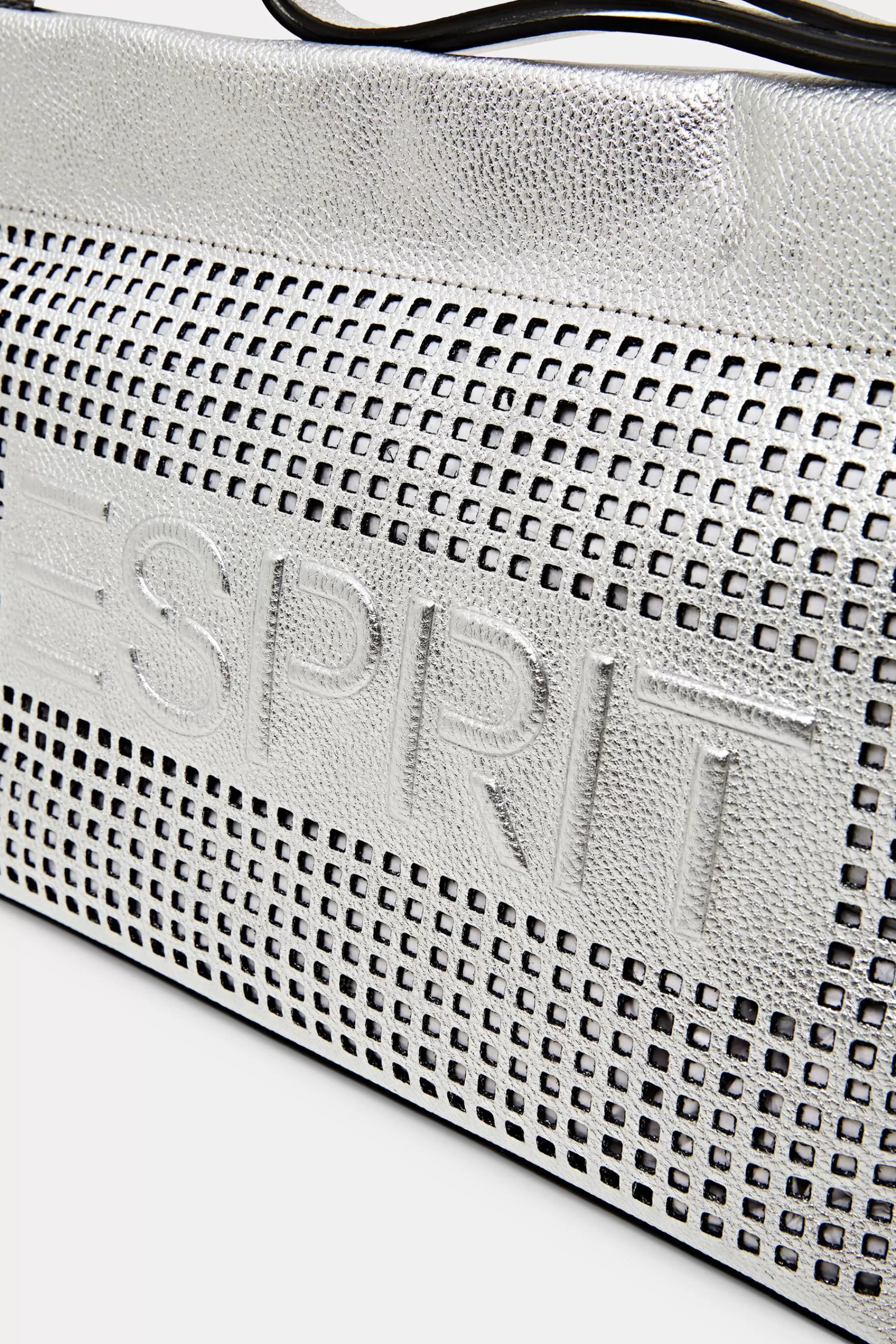 Ledertasche mit Logoprägung-ESPRIT Sale