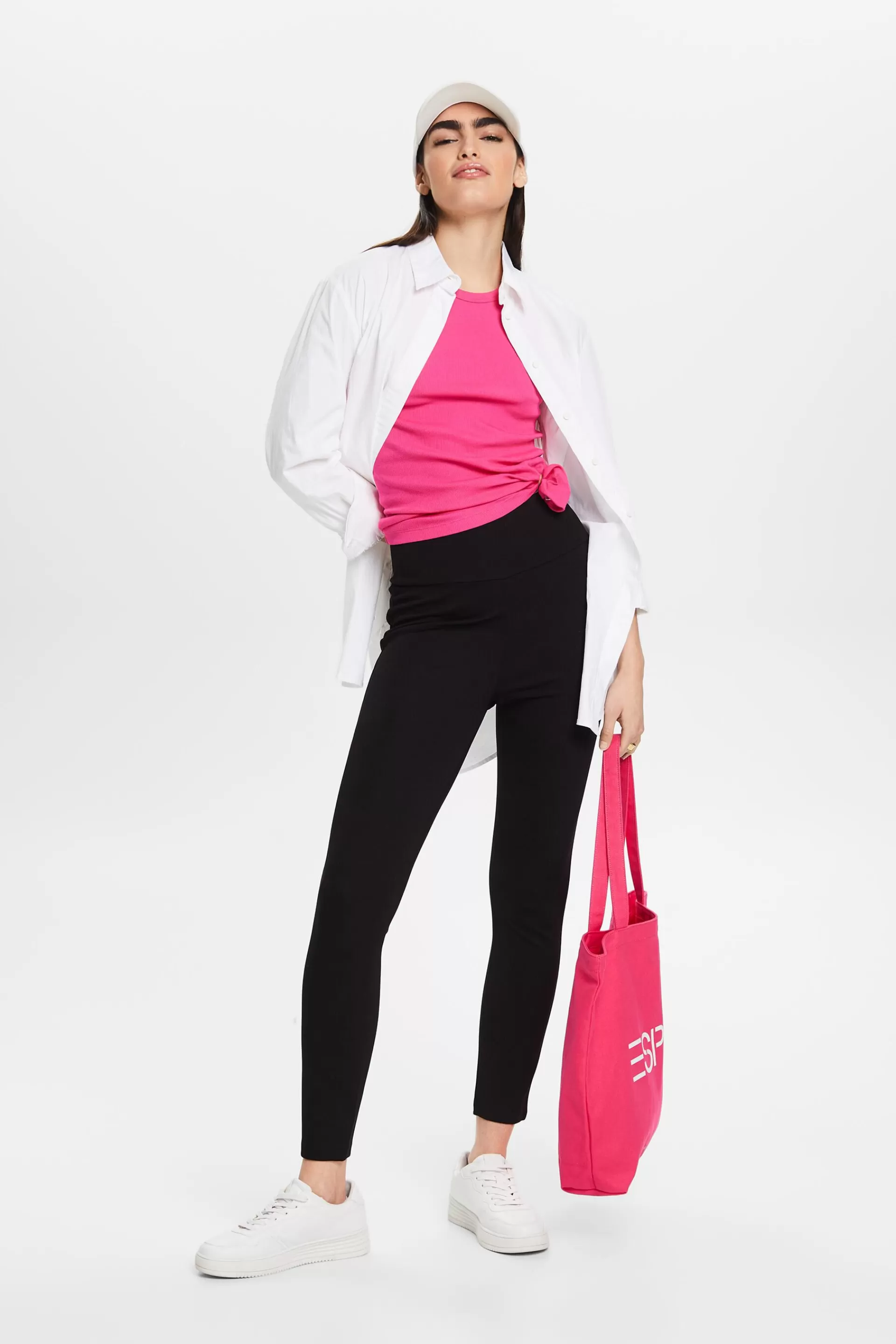 Leggings aus Punto-Jersey-ESPRIT Discount