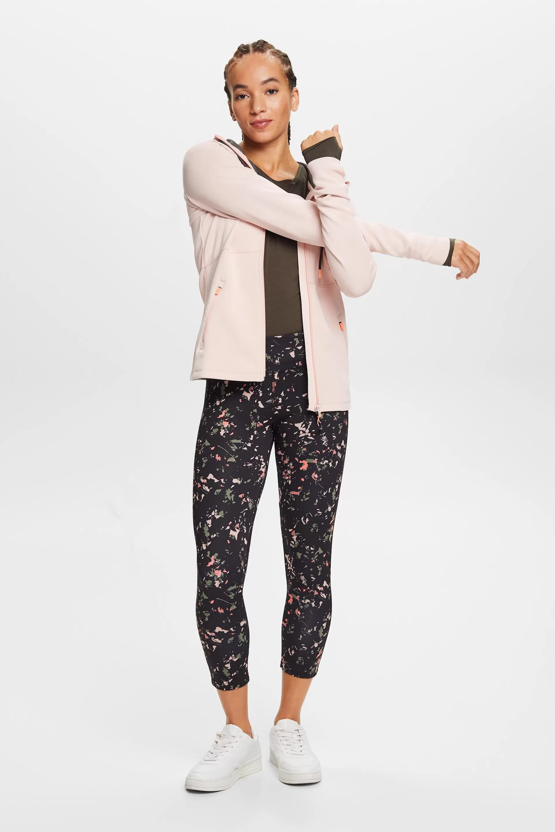 Leggings mit Print-ESPRIT Clearance