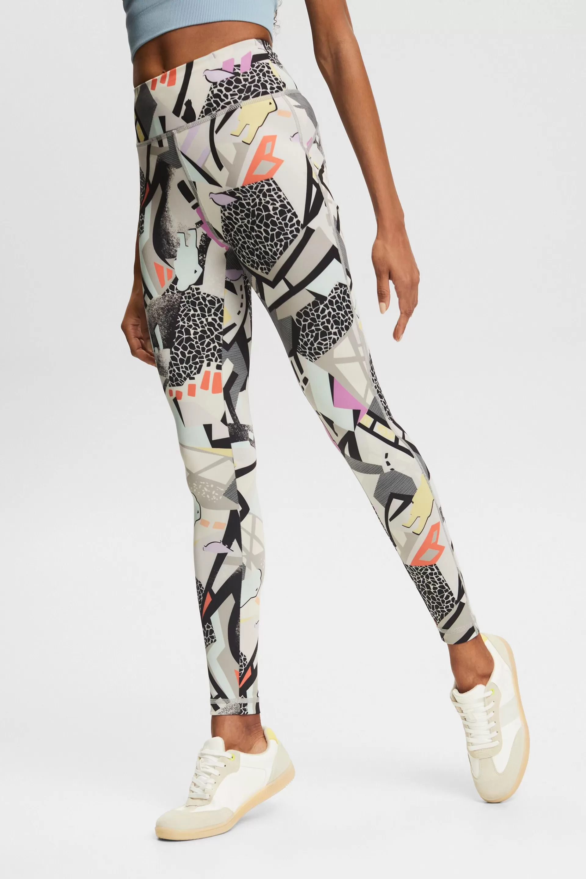 Leggings mit Print-ESPRIT Discount