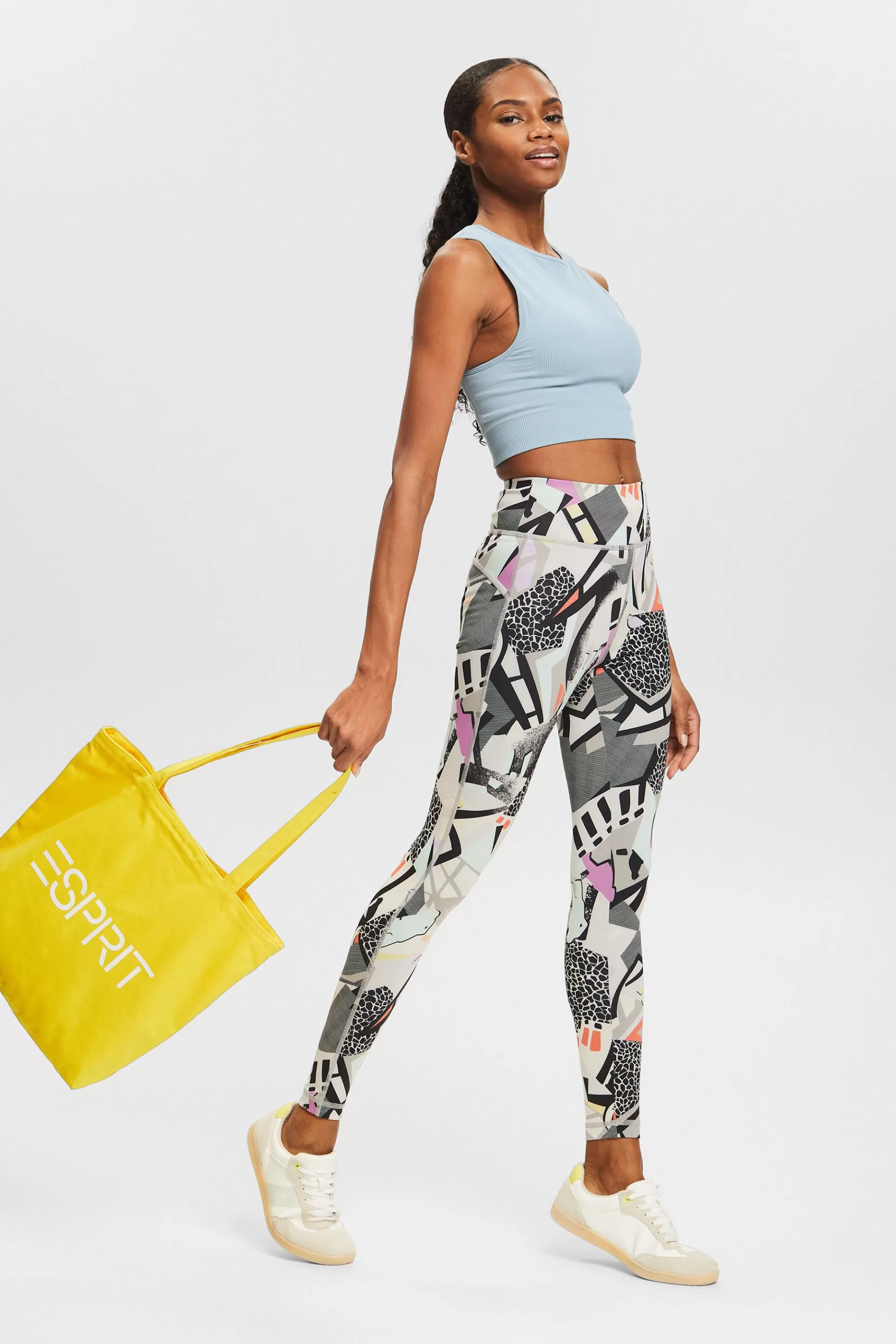 Leggings mit Print-ESPRIT Discount