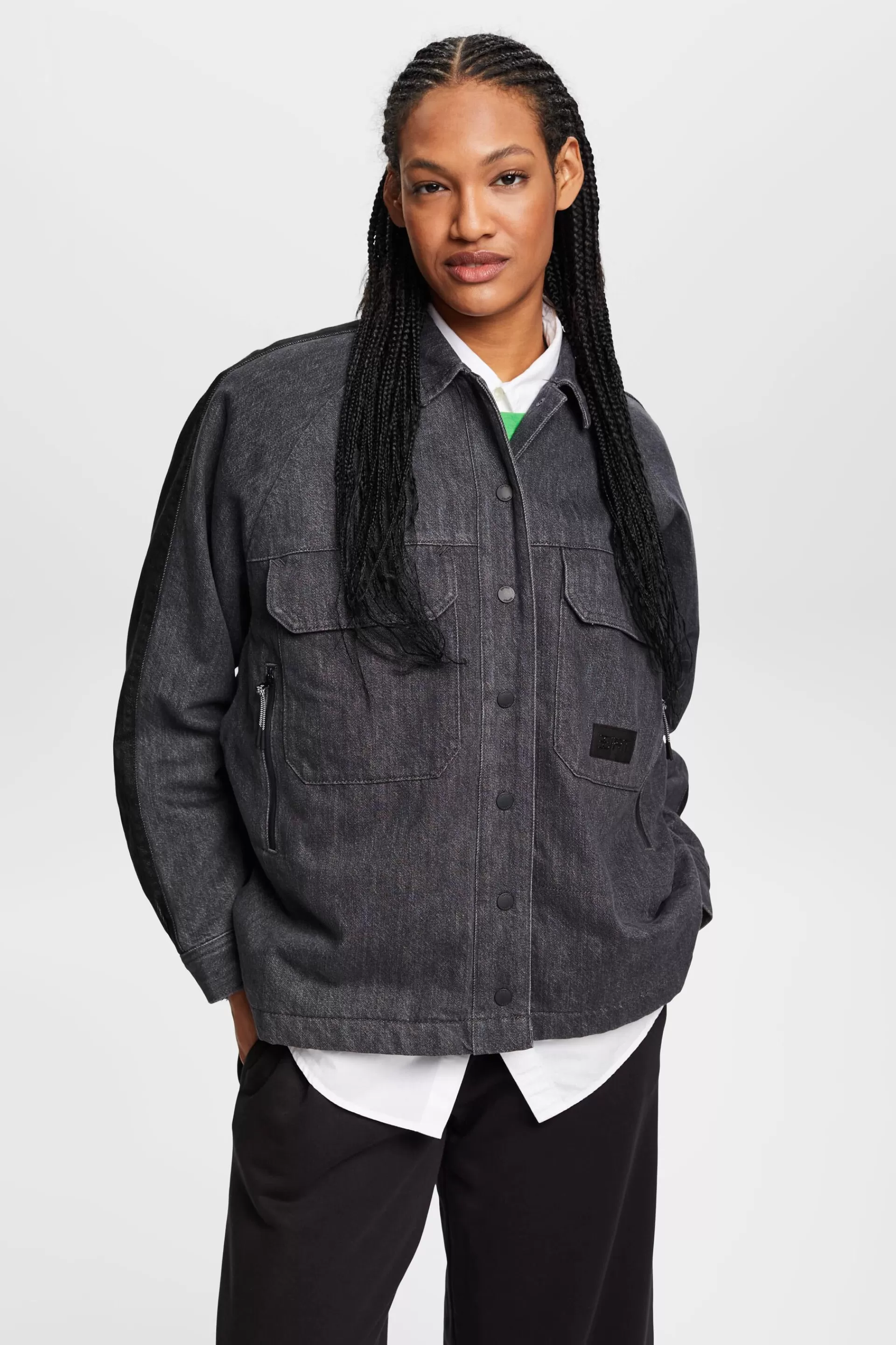 Leichte Shacket mit recycelter Wattierung-ESPRIT Flash Sale