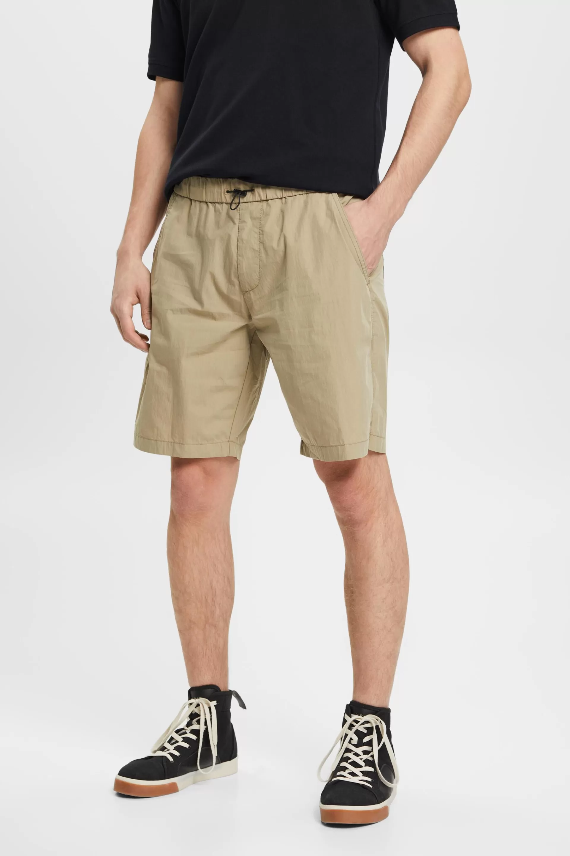 Leichte Shorts im Washed-Look-ESPRIT Shop