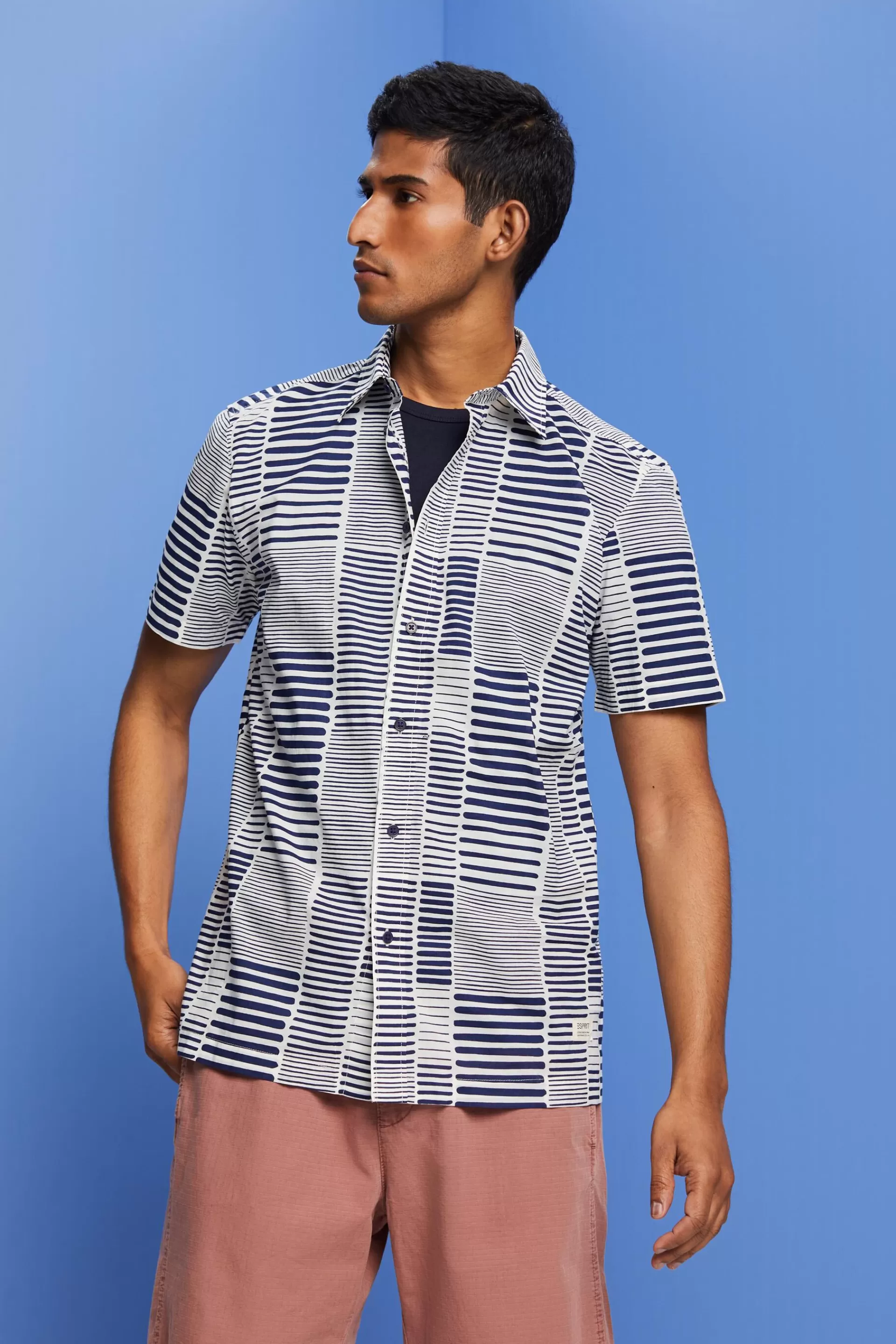 Leichtes Kurzarmhemd-ESPRIT Fashion