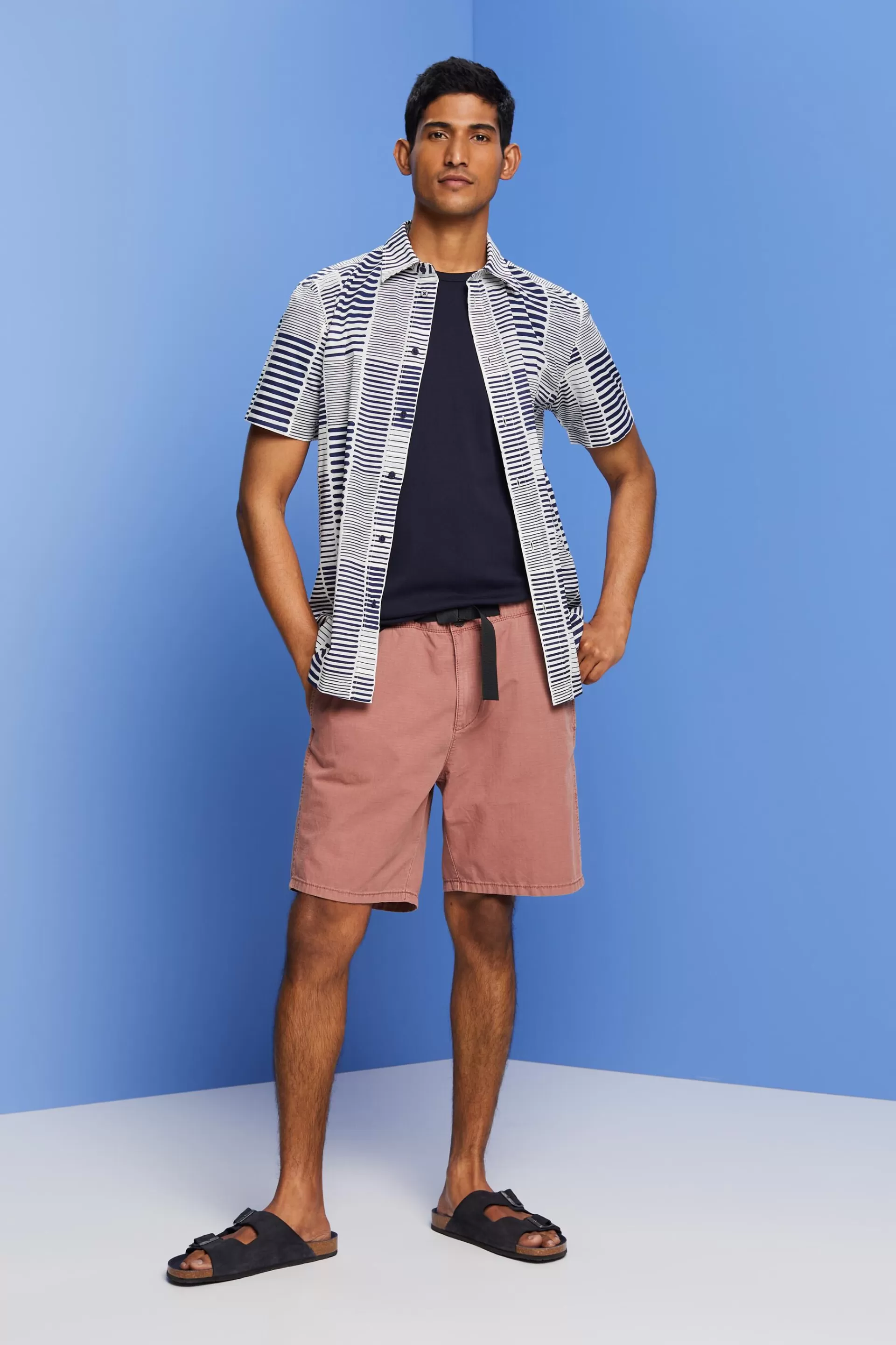 Leichtes Kurzarmhemd-ESPRIT Fashion